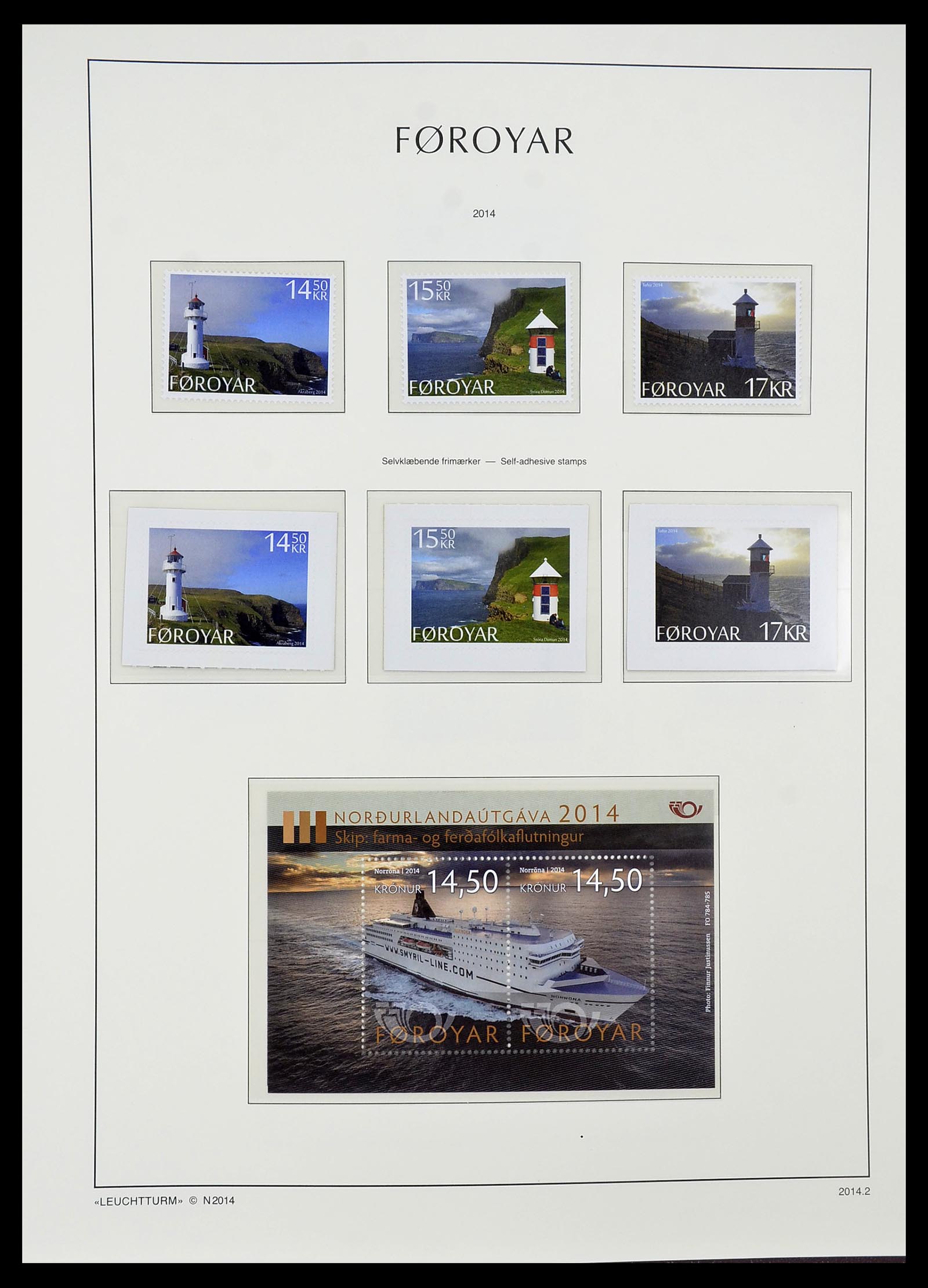 34729 091 - Stamp Collection 34729 Faroe Islands 1940-2019!