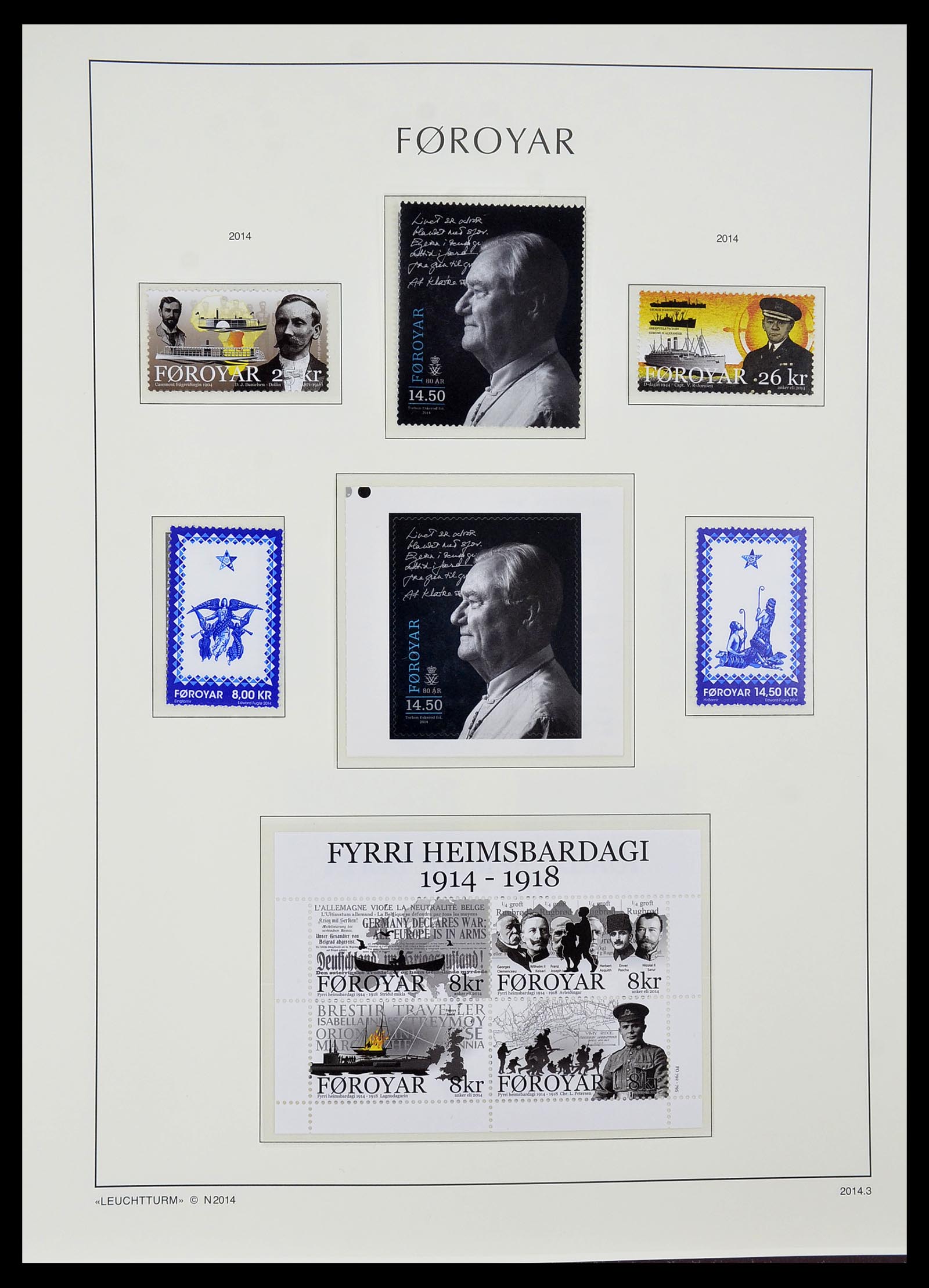 34729 092 - Stamp Collection 34729 Faroe Islands 1940-2019!