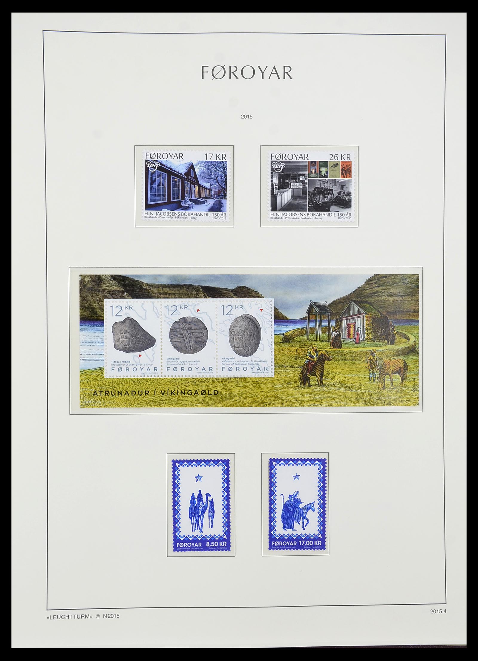 34729 096 - Stamp Collection 34729 Faroe Islands 1940-2019!