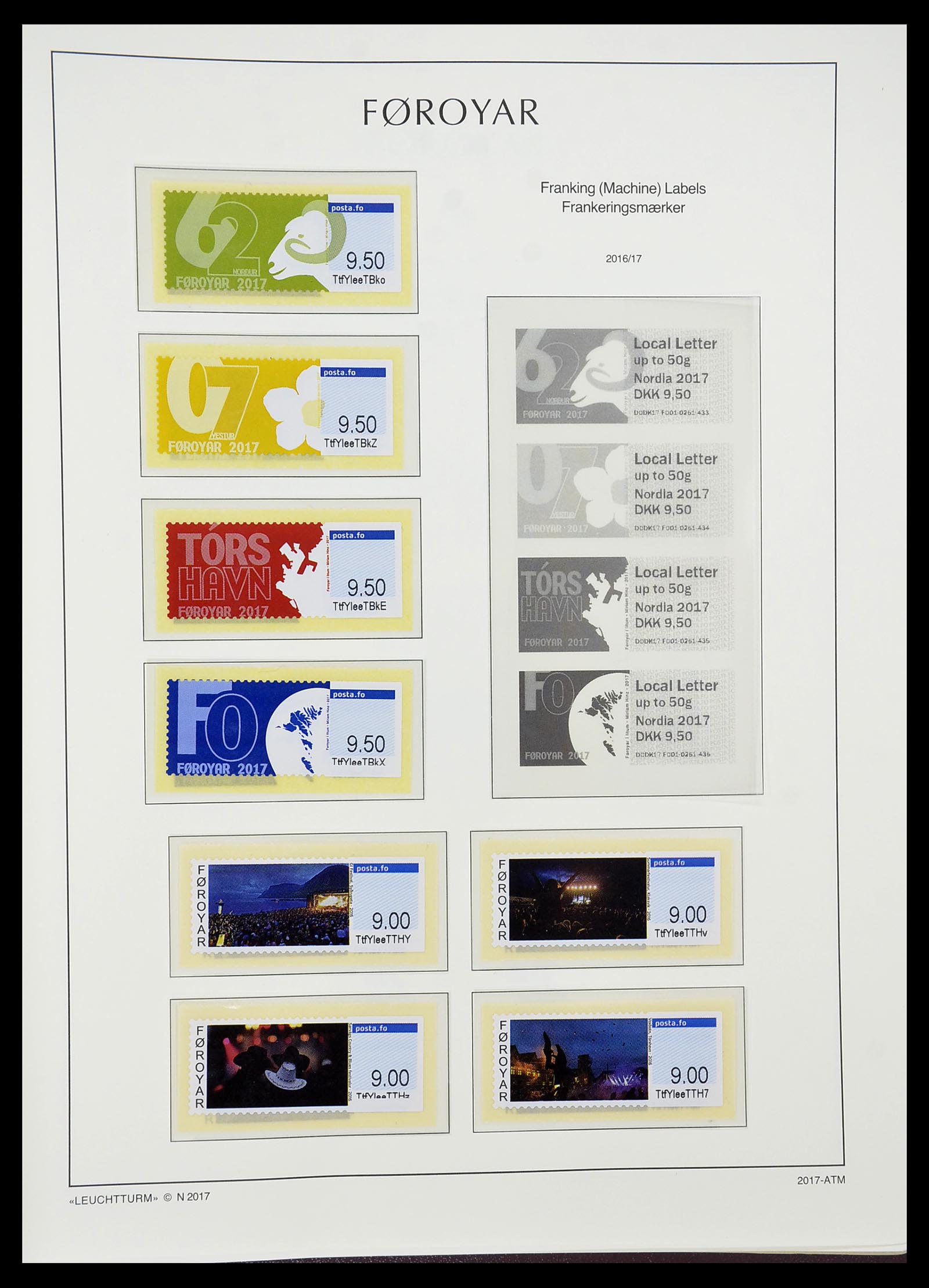 34729 107 - Stamp Collection 34729 Faroe Islands 1940-2019!