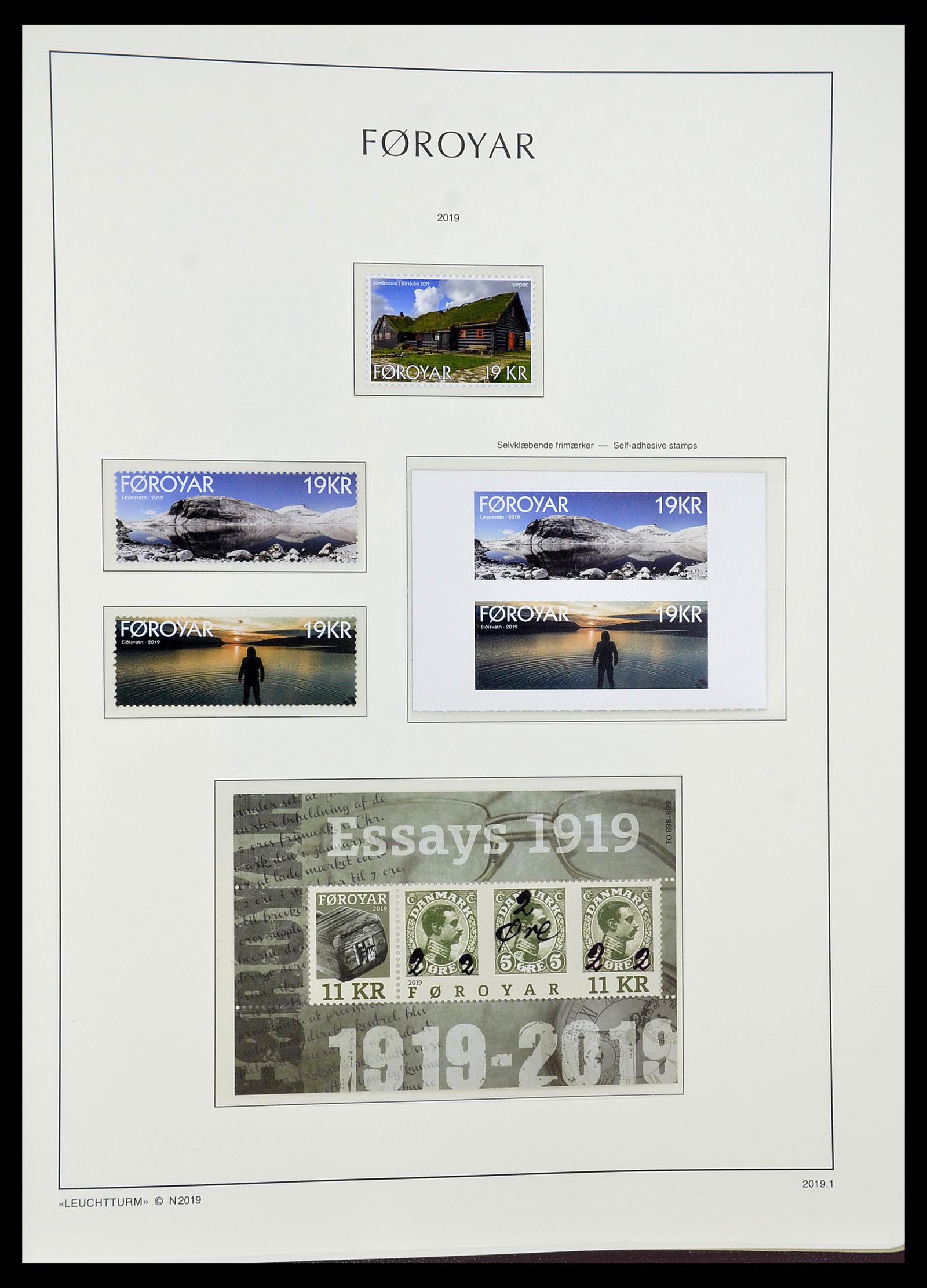 34729 113 - Stamp Collection 34729 Faroe Islands 1940-2019!