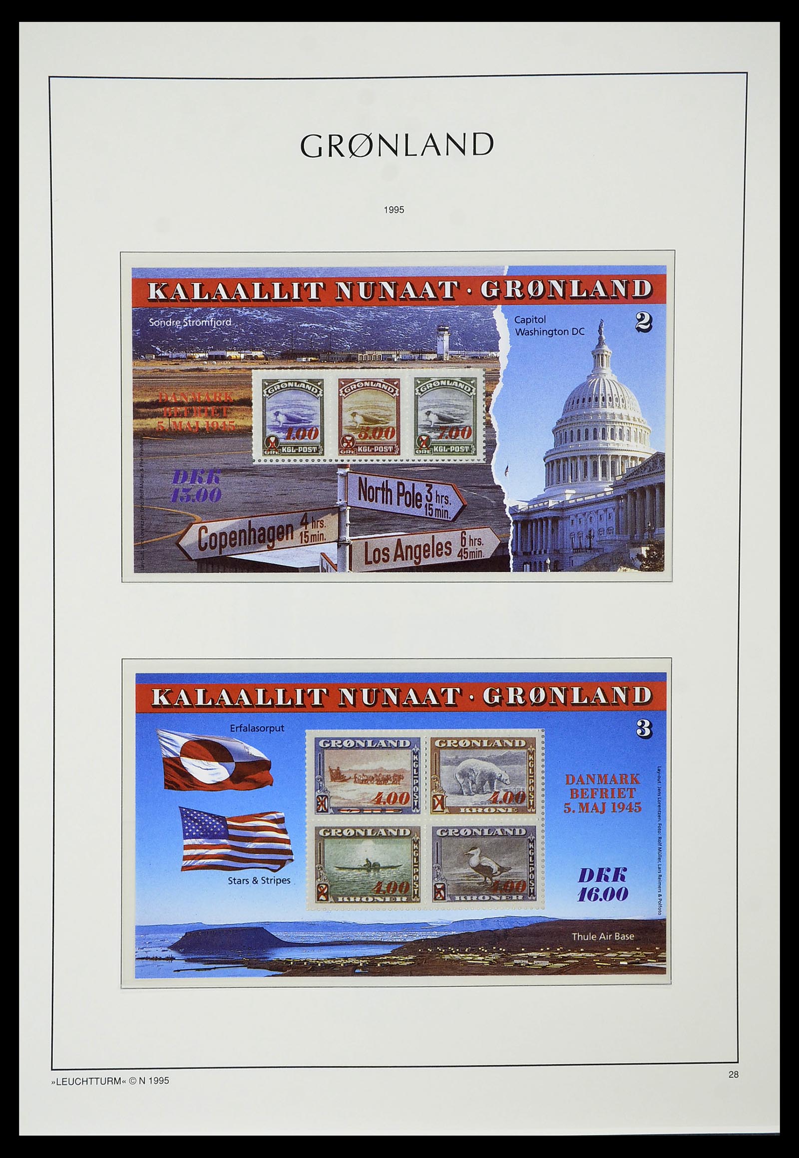 34732 030 - Stamp Collection 34732 Greenland 1915-2011.