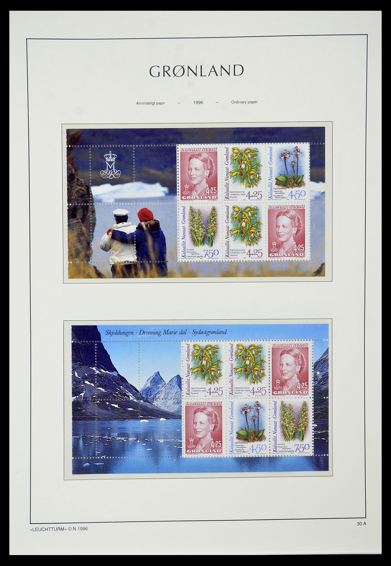 34732 033 - Stamp Collection 34732 Greenland 1915-2011.
