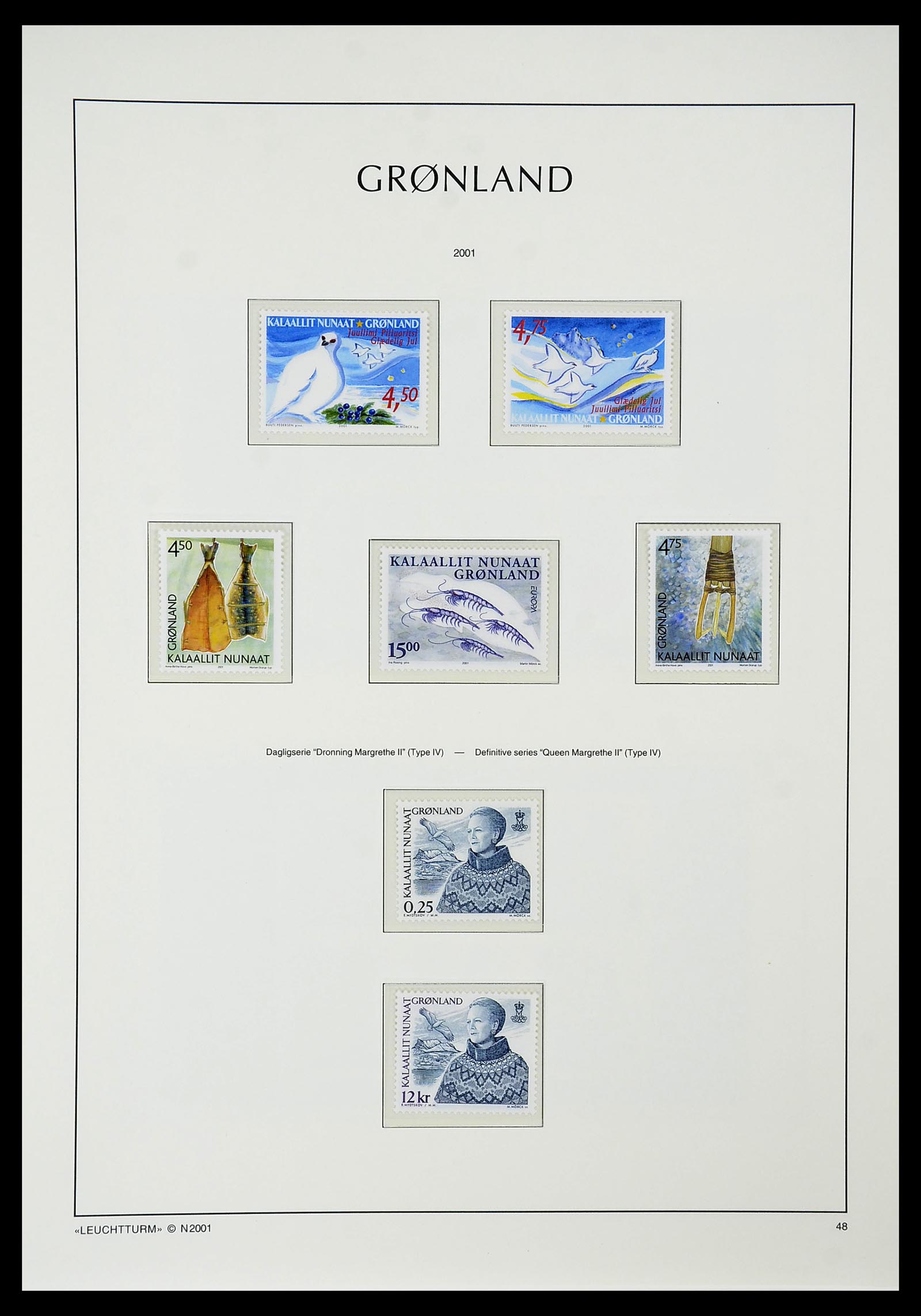 34732 063 - Stamp Collection 34732 Greenland 1915-2011.
