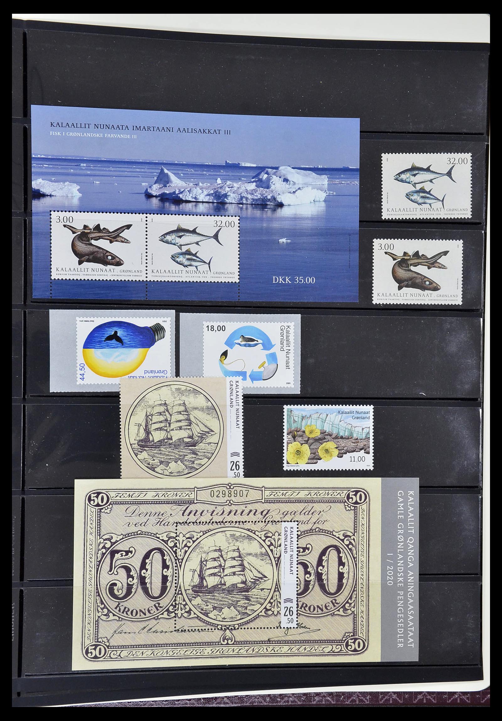 34732 188 - Stamp Collection 34732 Greenland 1915-2011.