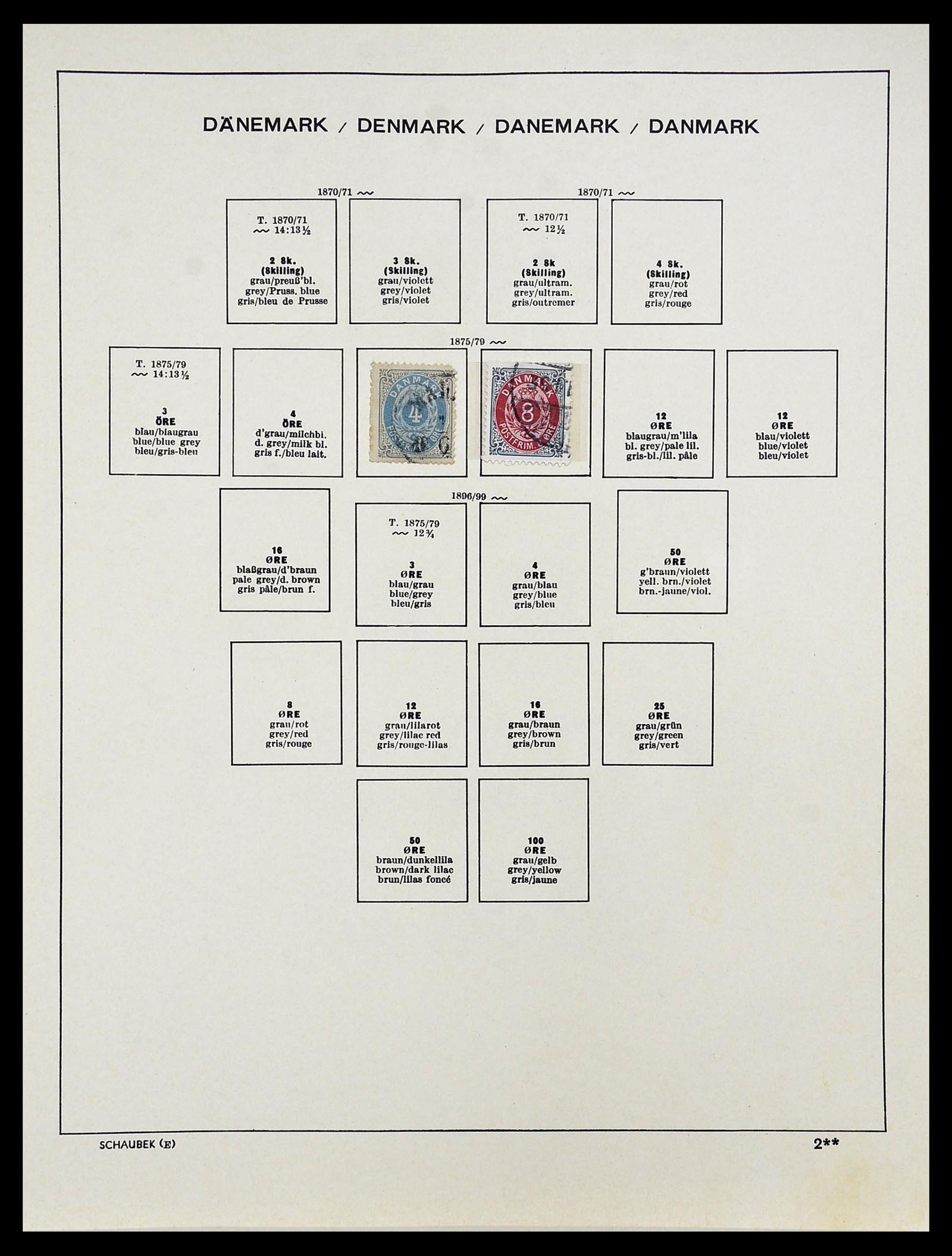 34733 003 - Postzegelverzameling 34733 Scandinavië 1856-1999.