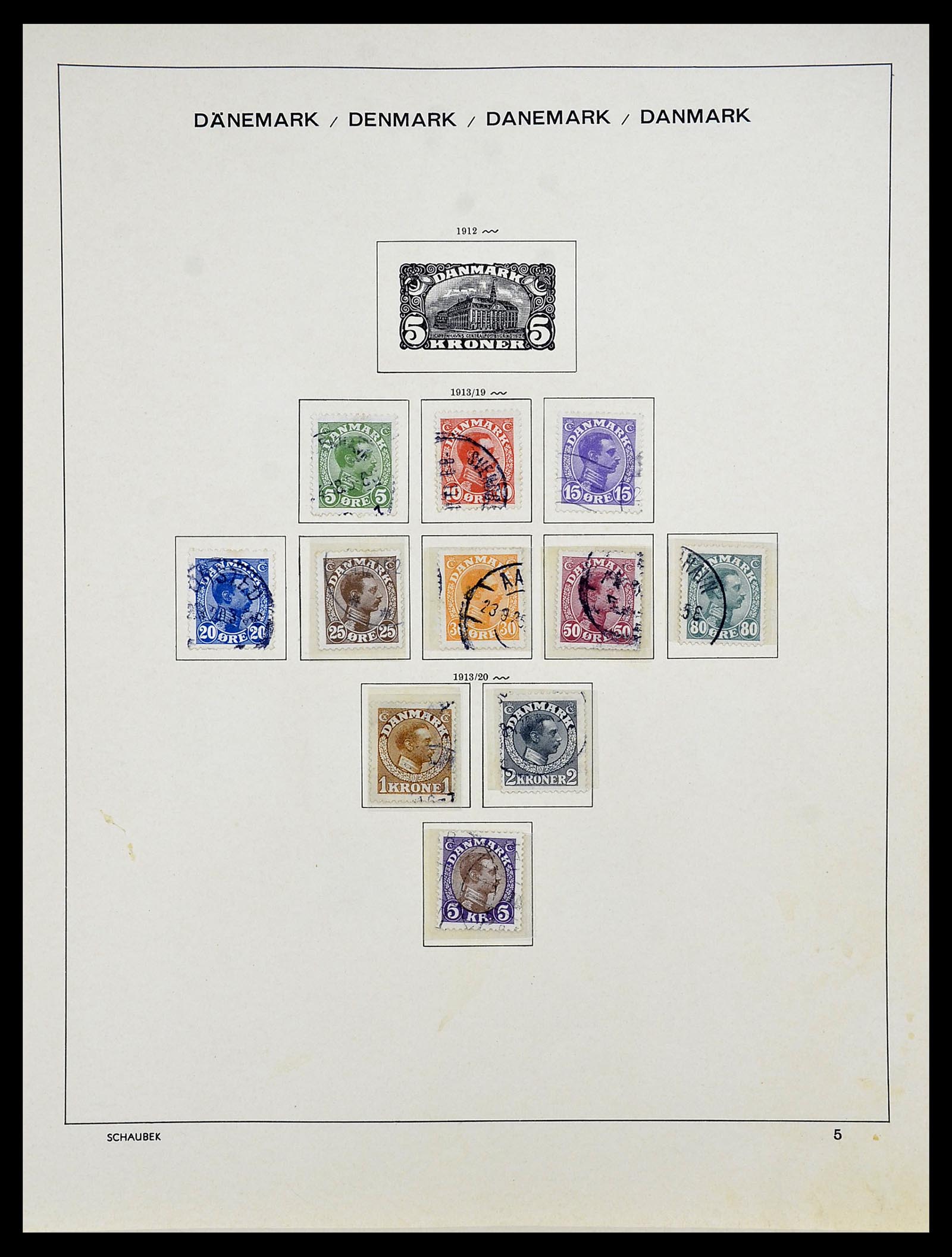 34733 007 - Stamp Collection 34733 Scandinavia 1856-1999.
