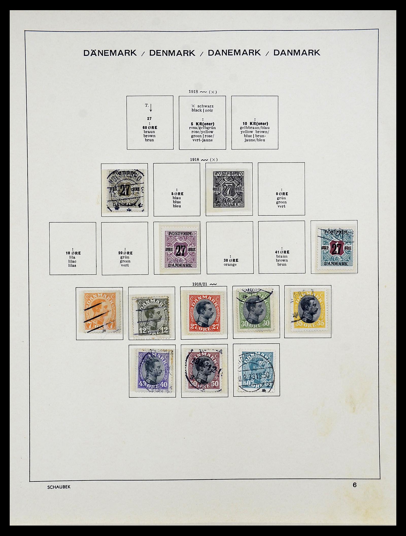 34733 008 - Postzegelverzameling 34733 Scandinavië 1856-1999.