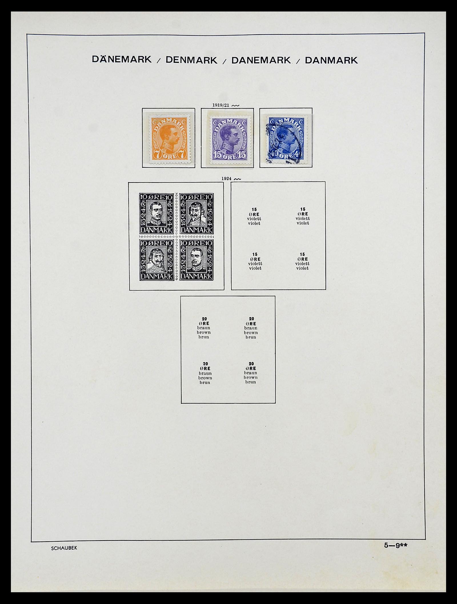 34733 013 - Stamp Collection 34733 Scandinavia 1856-1999.