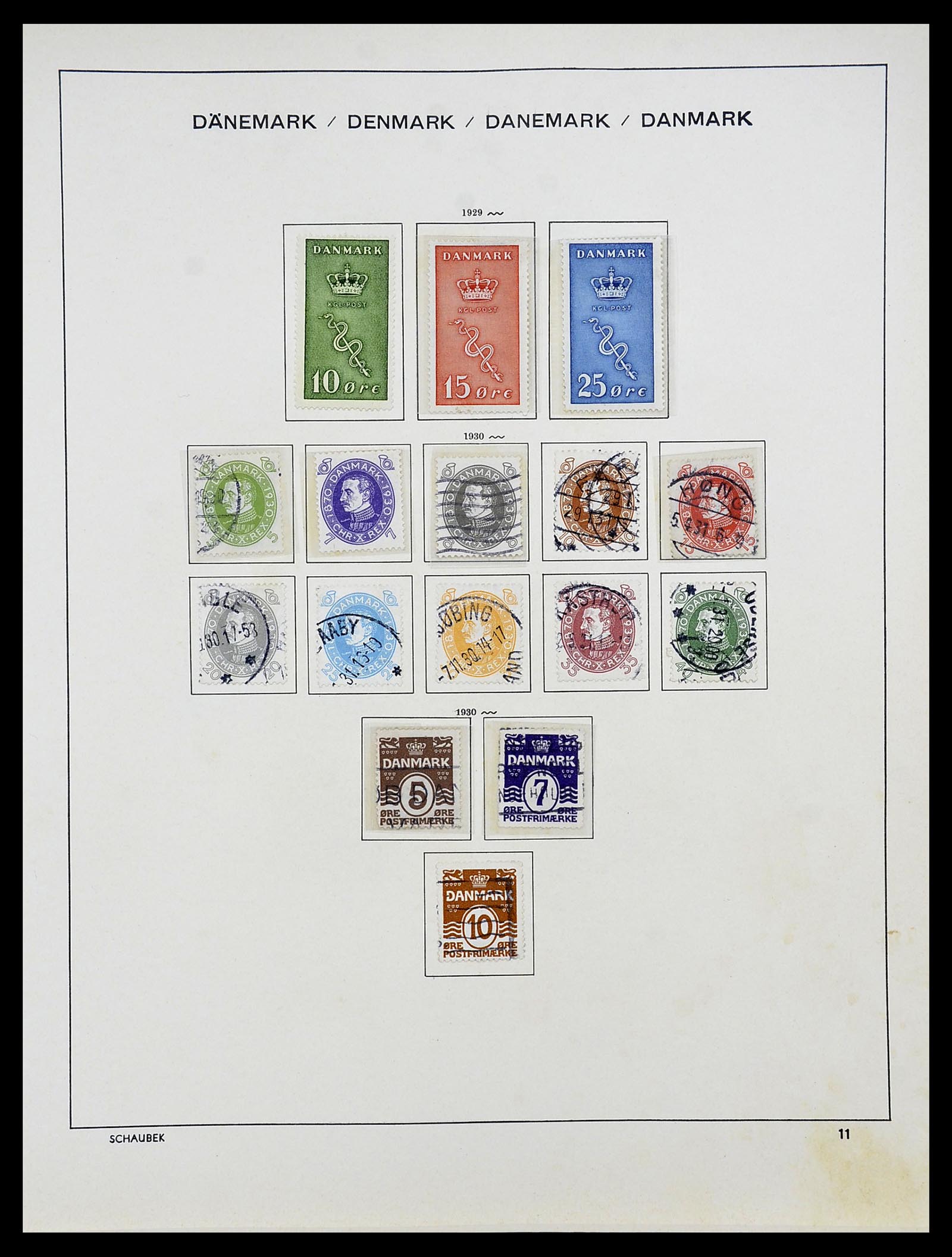 34733 015 - Postzegelverzameling 34733 Scandinavië 1856-1999.