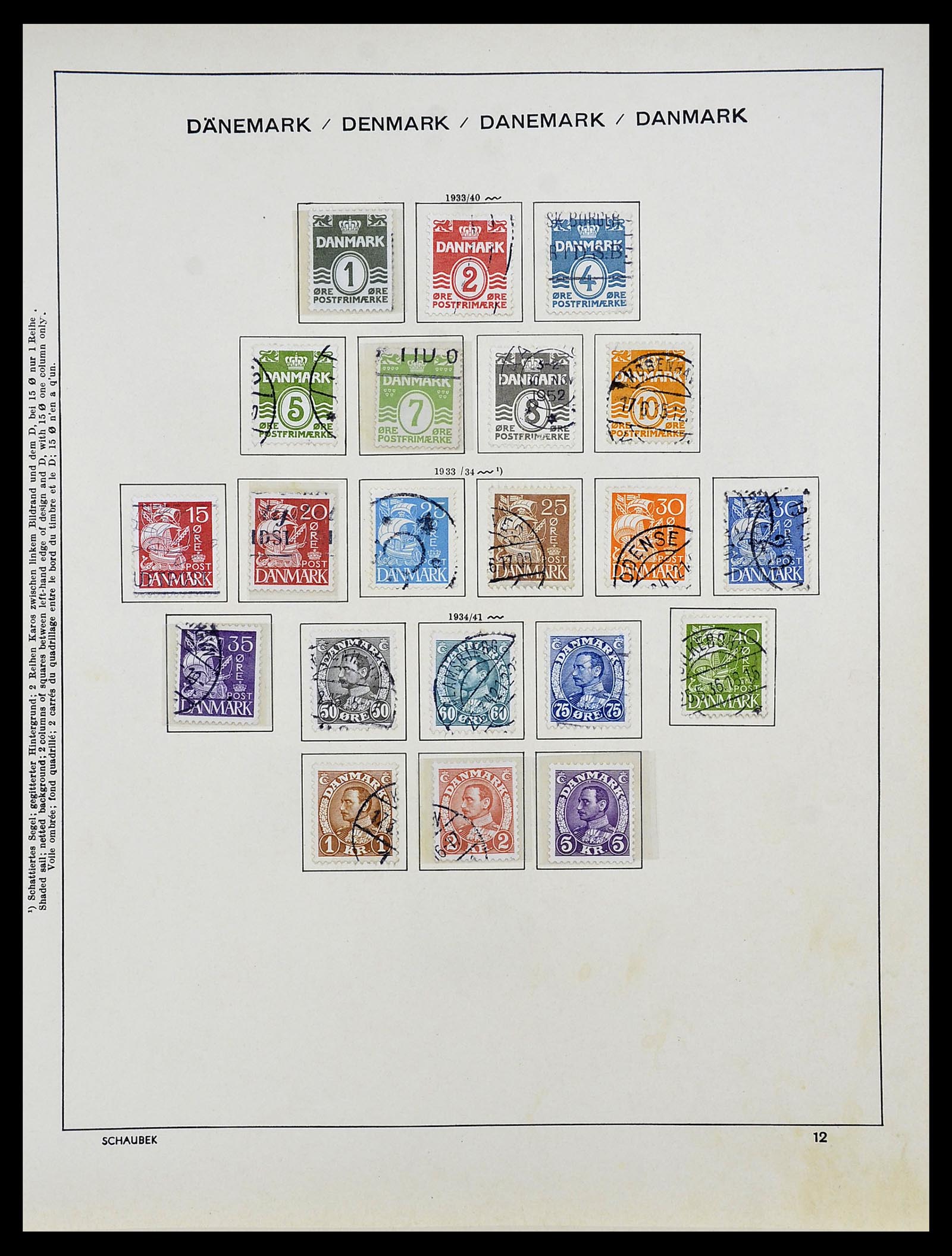 34733 016 - Postzegelverzameling 34733 Scandinavië 1856-1999.