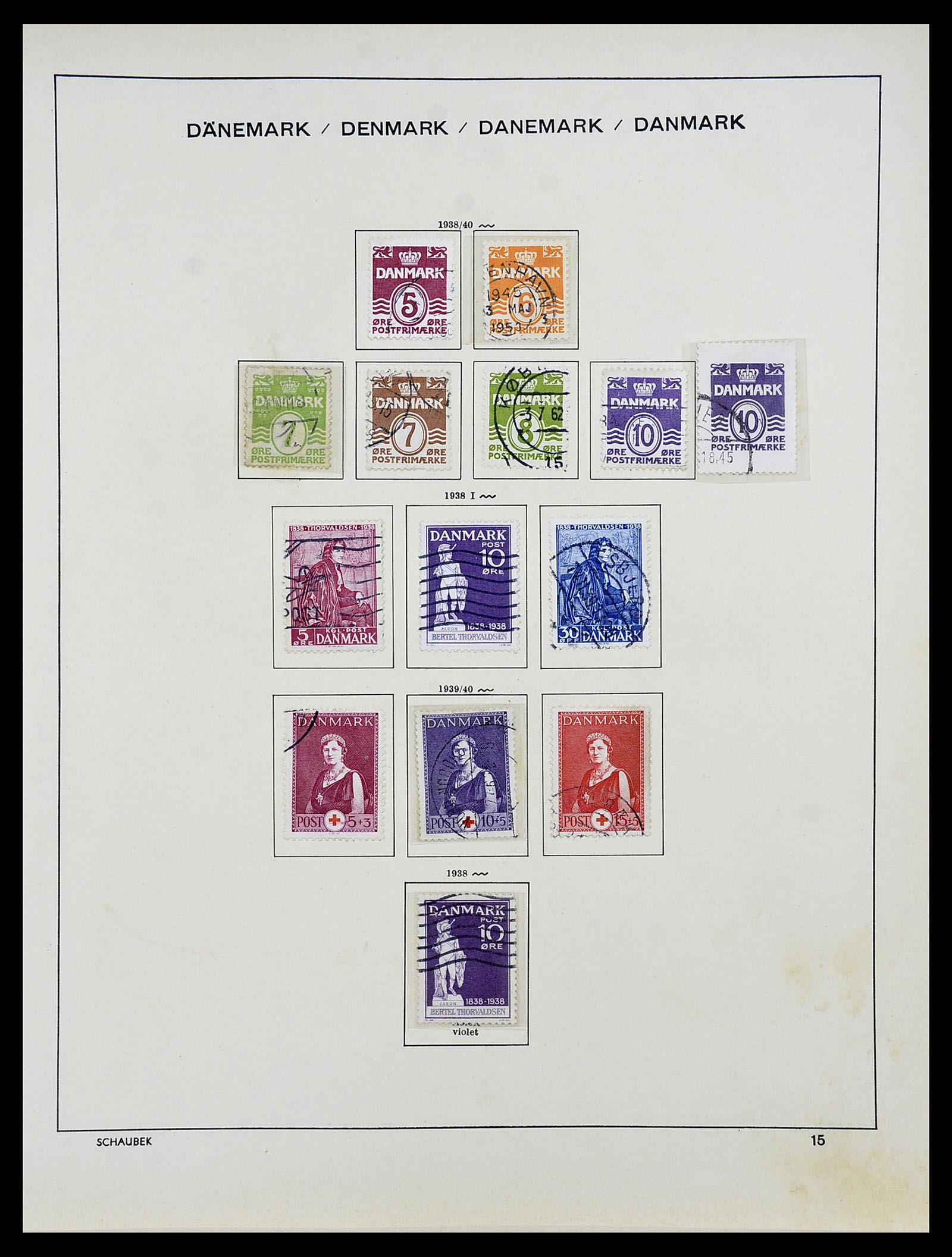 34733 019 - Postzegelverzameling 34733 Scandinavië 1856-1999.