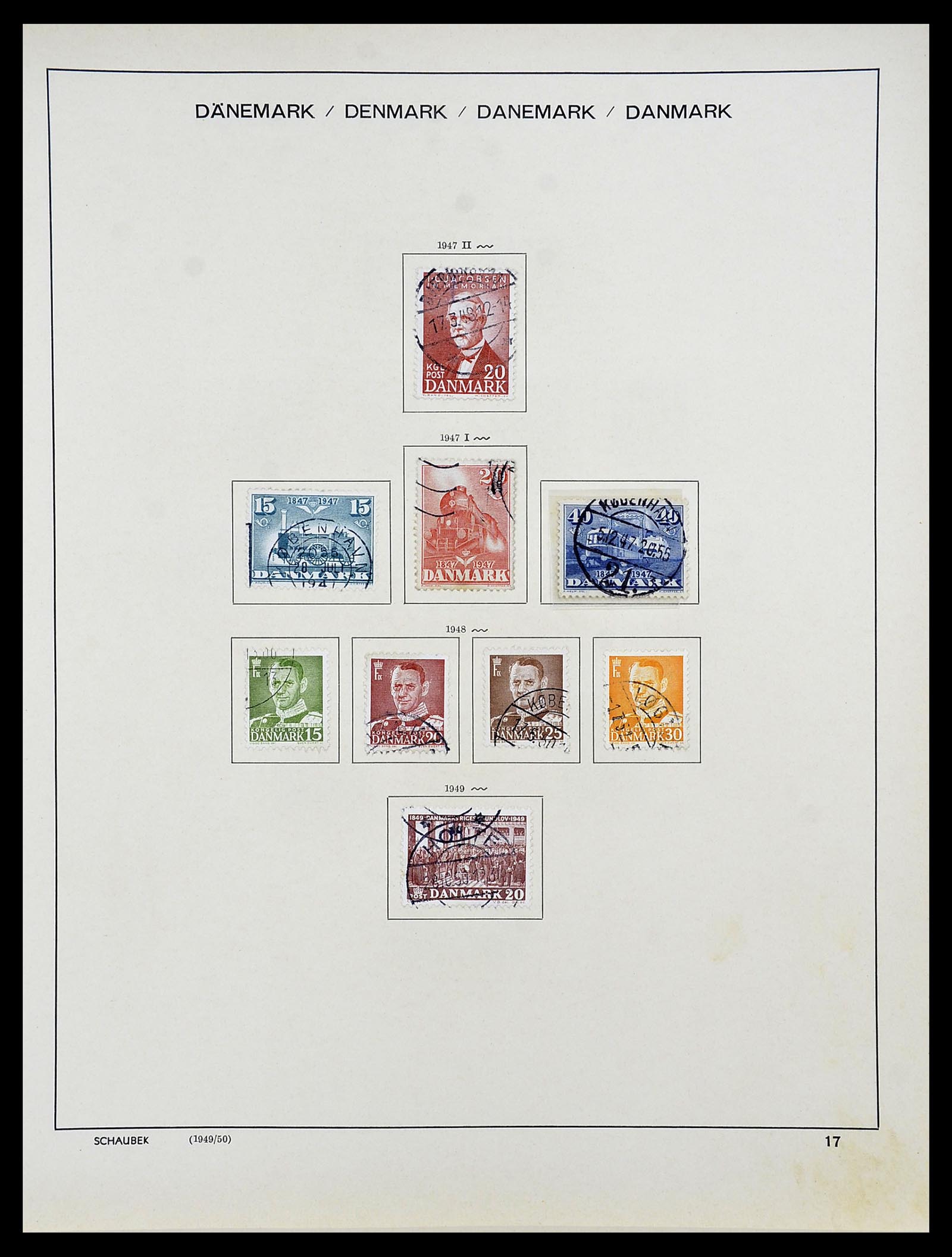 34733 024 - Postzegelverzameling 34733 Scandinavië 1856-1999.