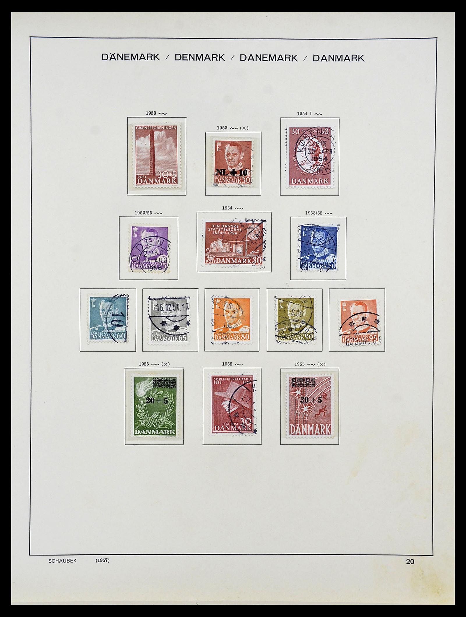 34733 027 - Postzegelverzameling 34733 Scandinavië 1856-1999.