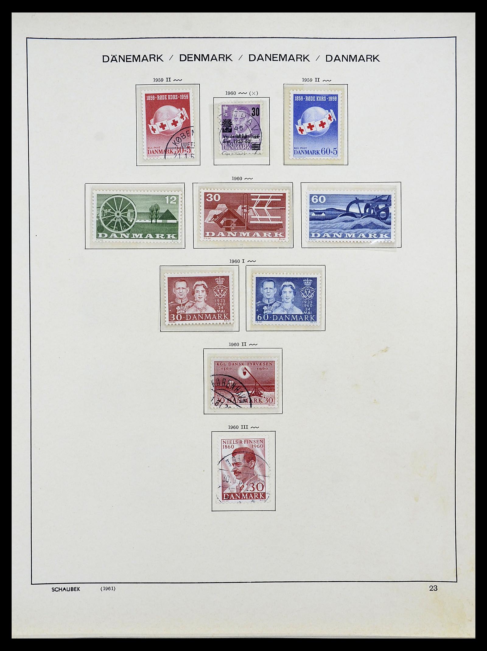 34733 030 - Stamp Collection 34733 Scandinavia 1856-1999.