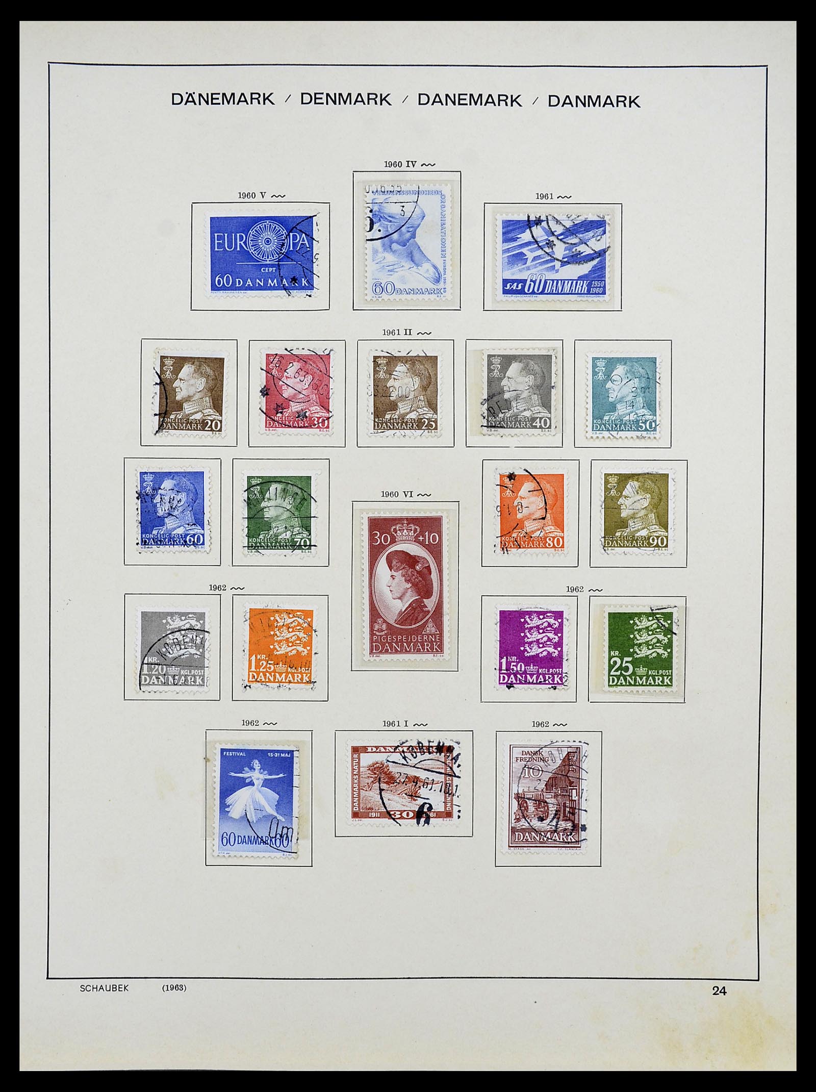 34733 031 - Postzegelverzameling 34733 Scandinavië 1856-1999.