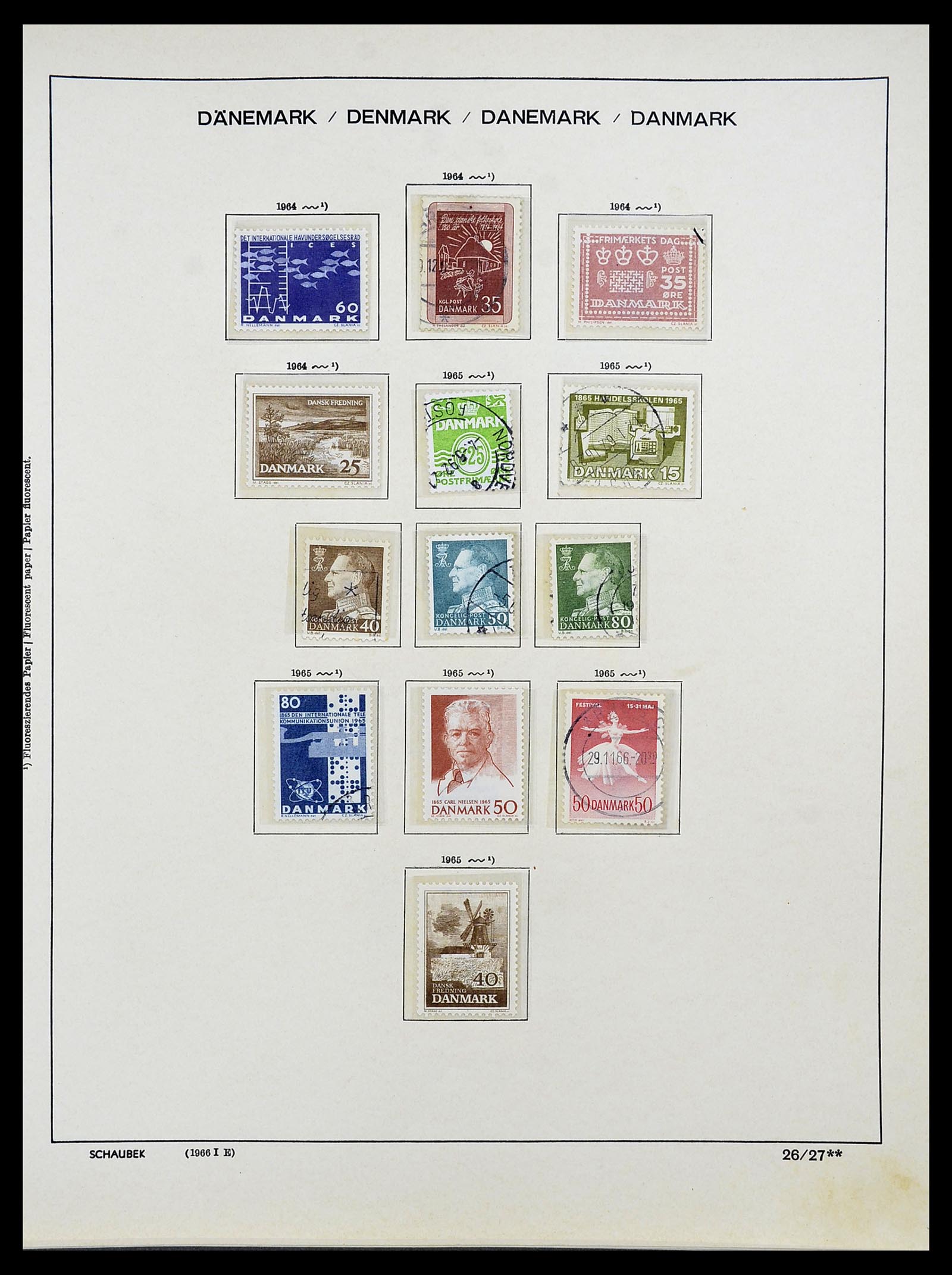 34733 036 - Postzegelverzameling 34733 Scandinavië 1856-1999.