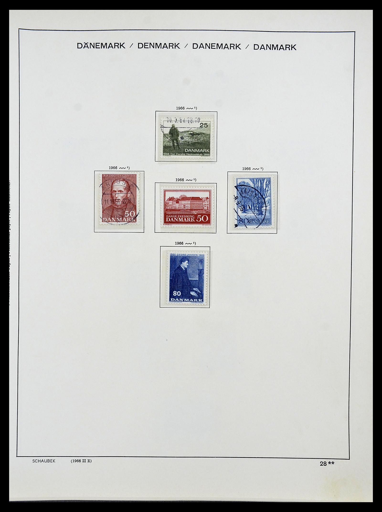 34733 039 - Postzegelverzameling 34733 Scandinavië 1856-1999.
