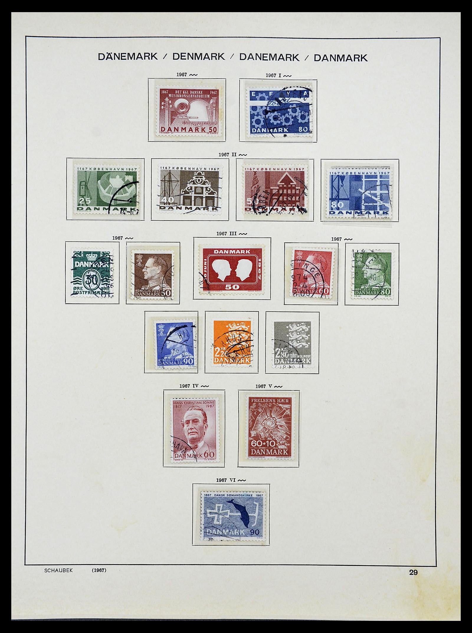 34733 040 - Postzegelverzameling 34733 Scandinavië 1856-1999.