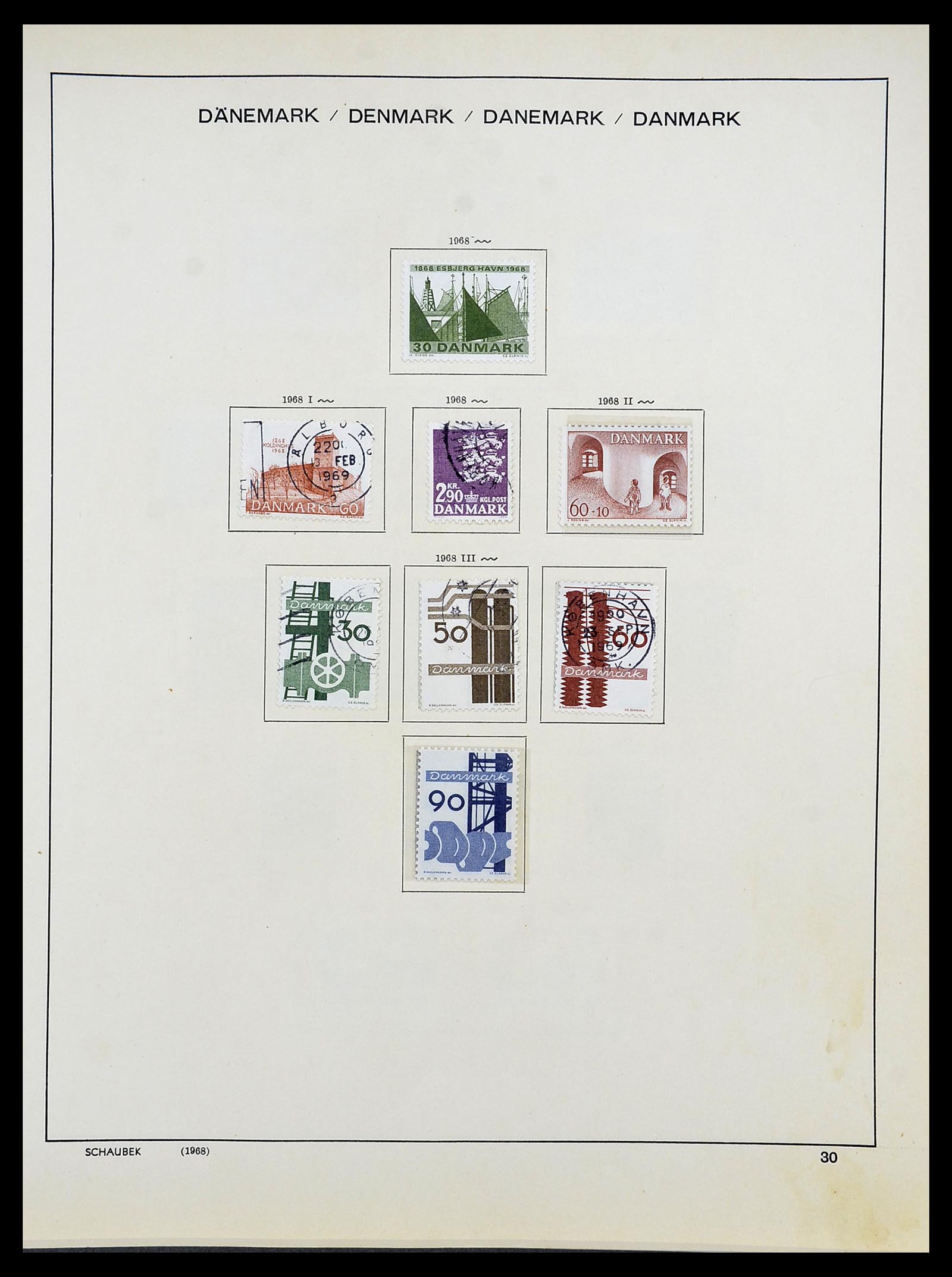 34733 042 - Postzegelverzameling 34733 Scandinavië 1856-1999.