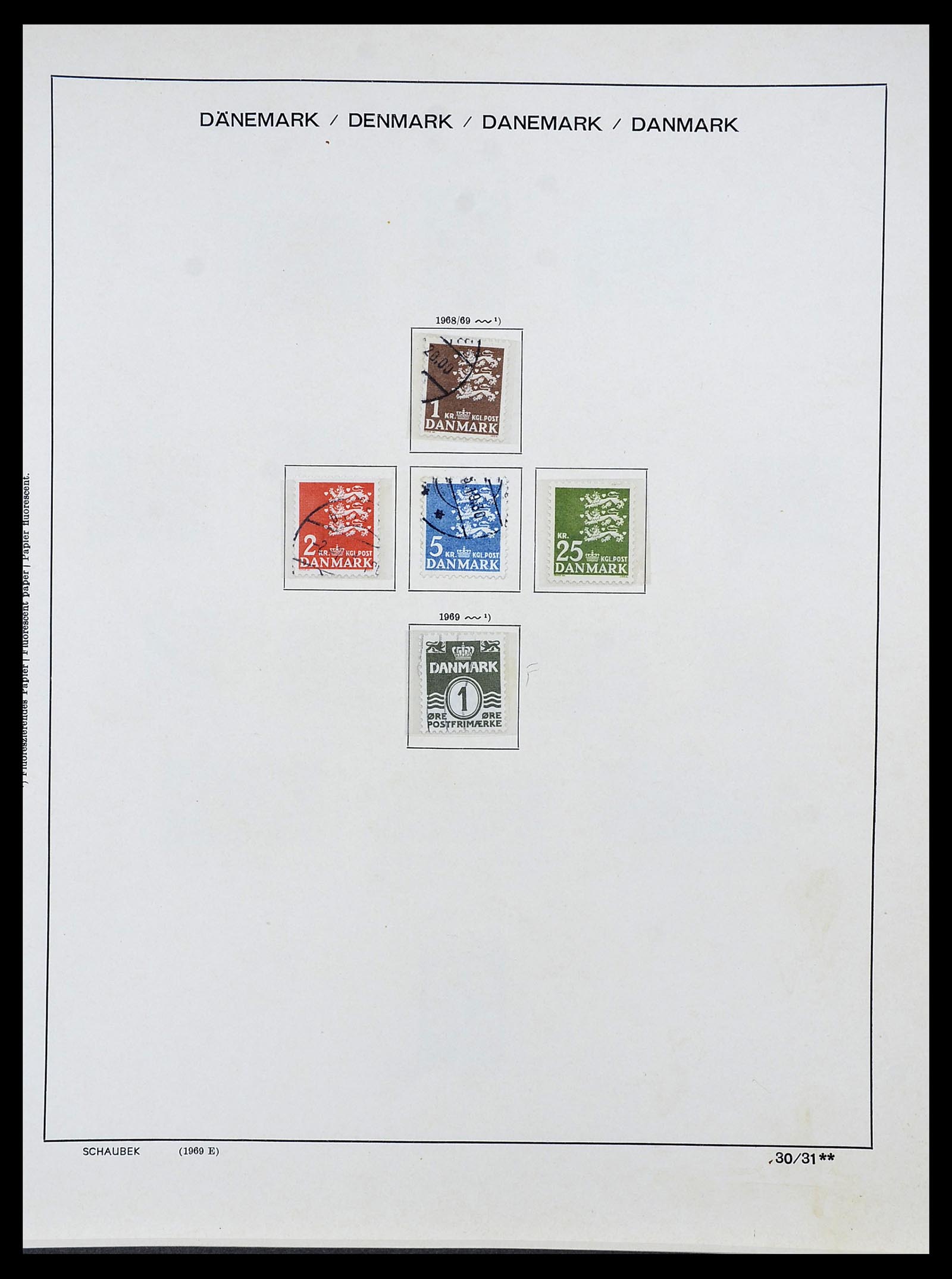 34733 044 - Postzegelverzameling 34733 Scandinavië 1856-1999.