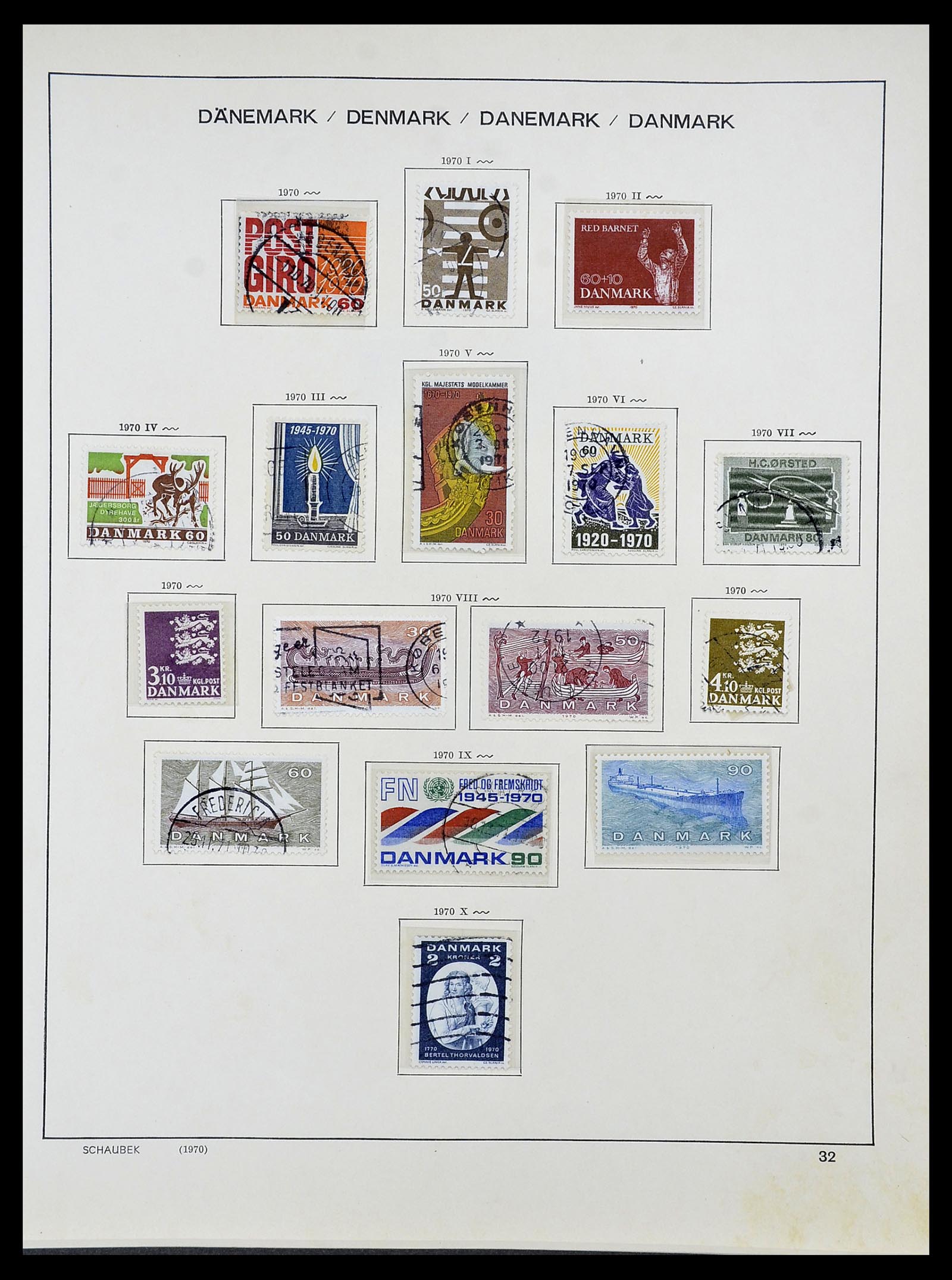 34733 045 - Postzegelverzameling 34733 Scandinavië 1856-1999.