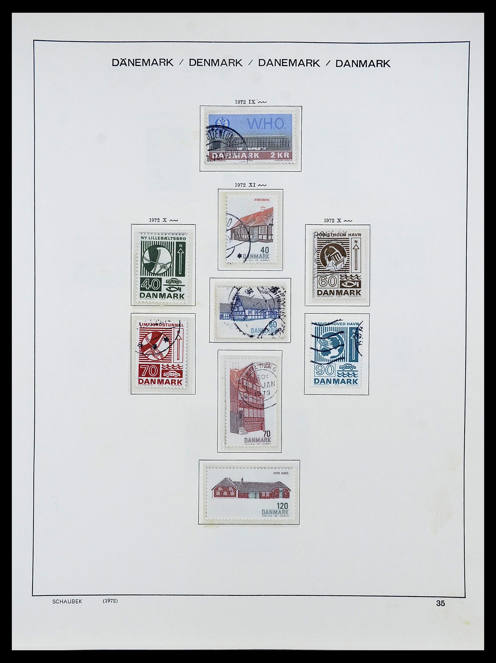 34733 049 - Postzegelverzameling 34733 Scandinavië 1856-1999.