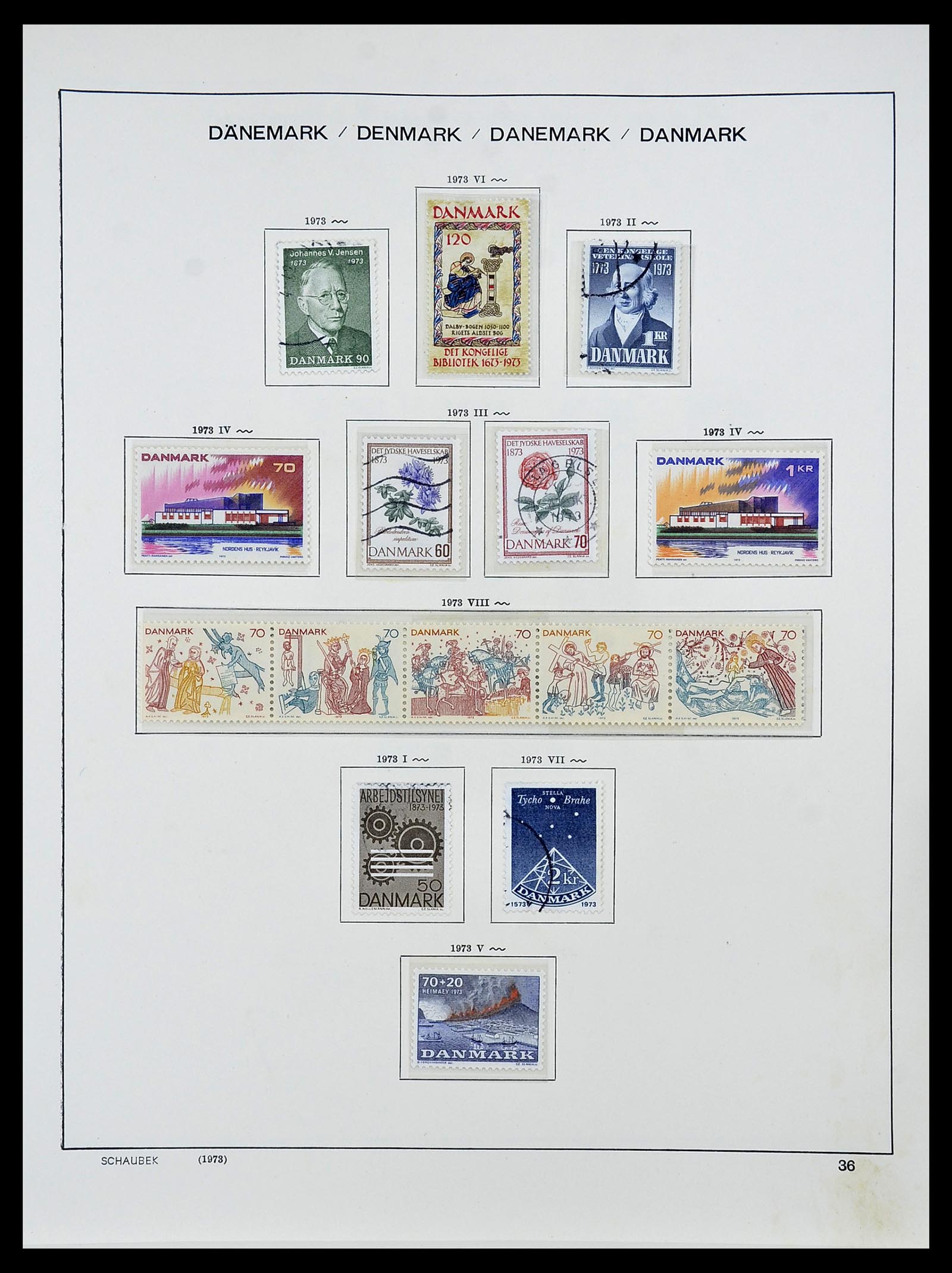 34733 050 - Stamp Collection 34733 Scandinavia 1856-1999.