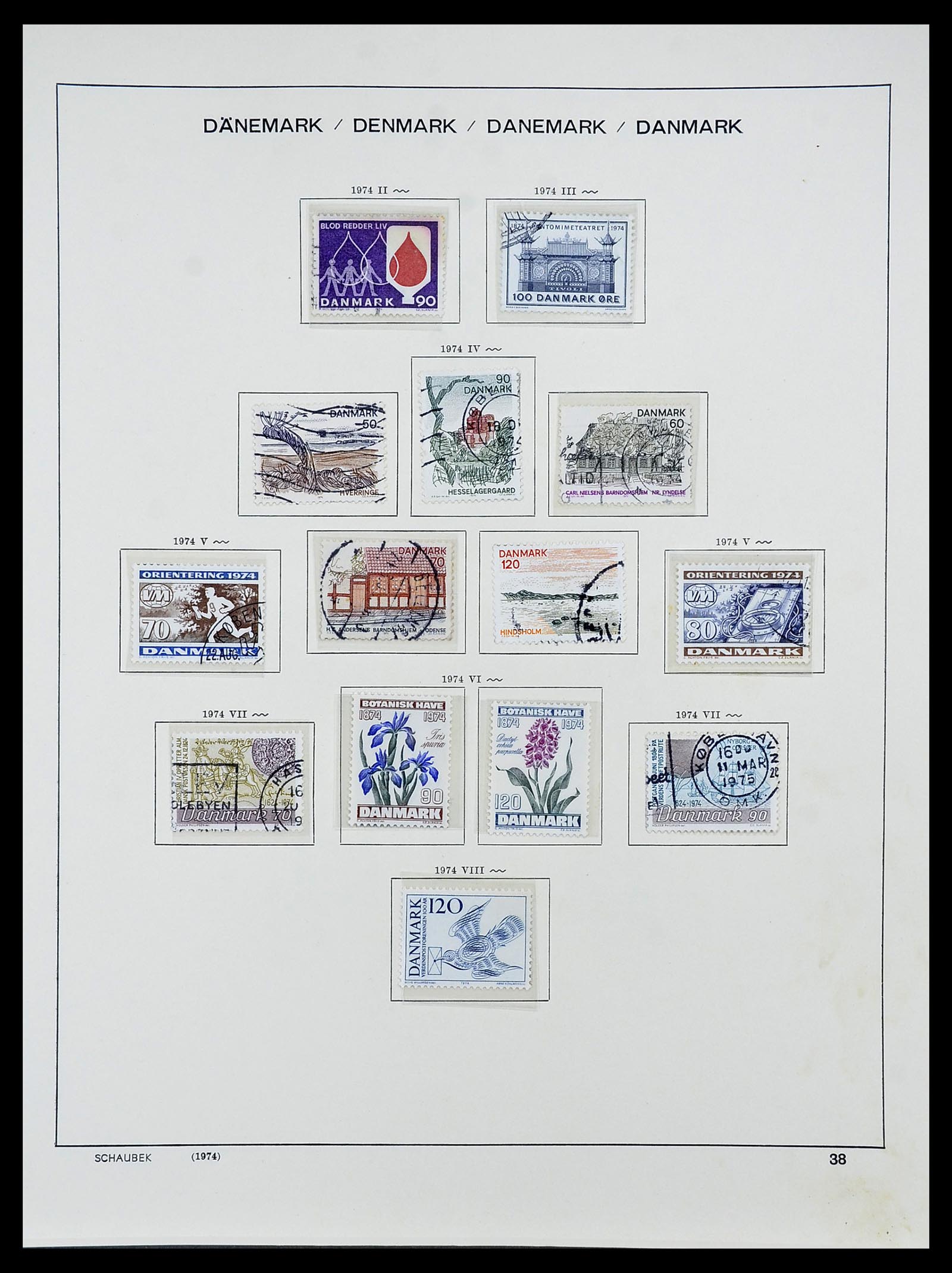 34733 052 - Stamp Collection 34733 Scandinavia 1856-1999.