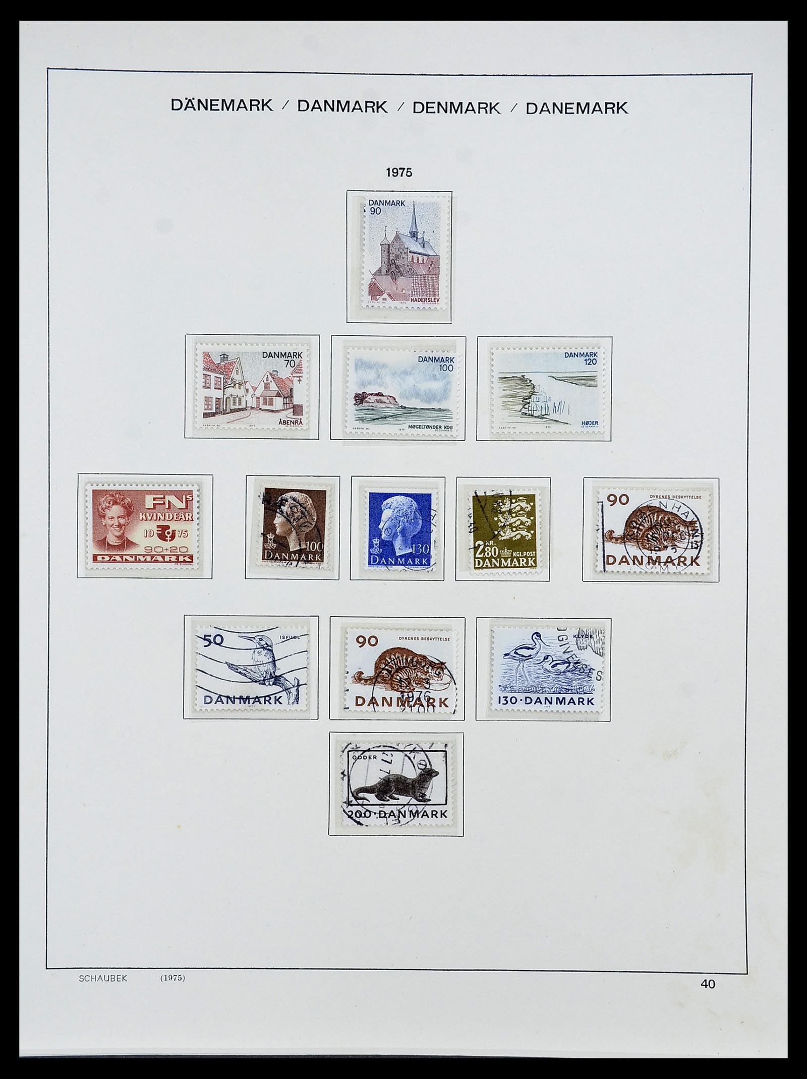 34733 054 - Stamp Collection 34733 Scandinavia 1856-1999.