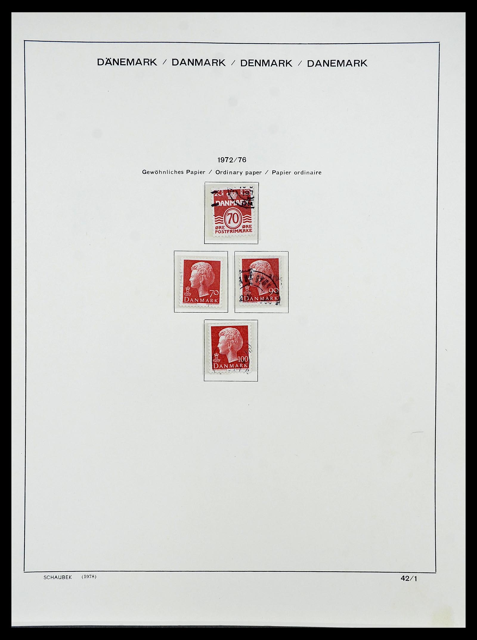 34733 058 - Stamp Collection 34733 Scandinavia 1856-1999.