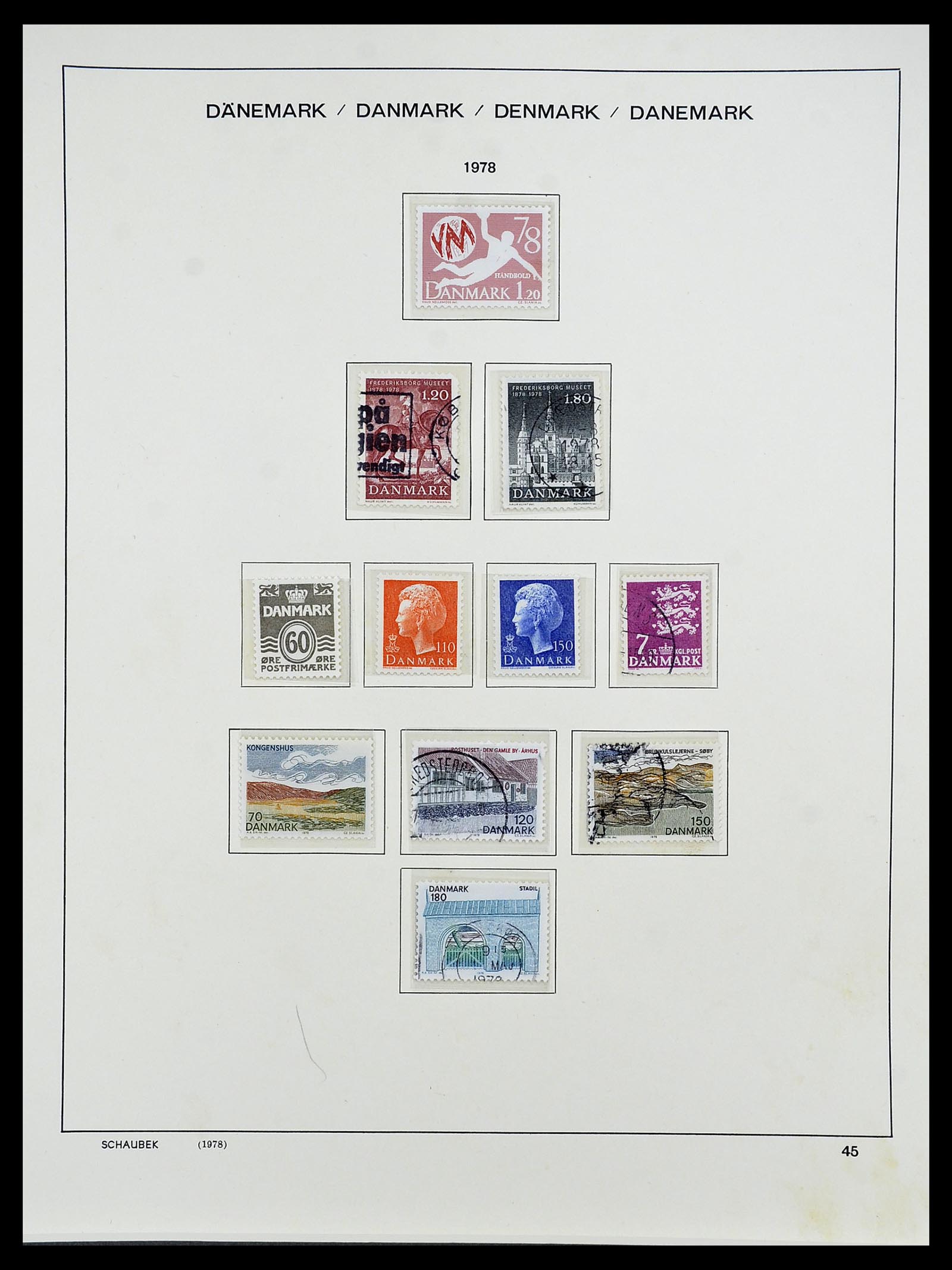 34733 062 - Postzegelverzameling 34733 Scandinavië 1856-1999.