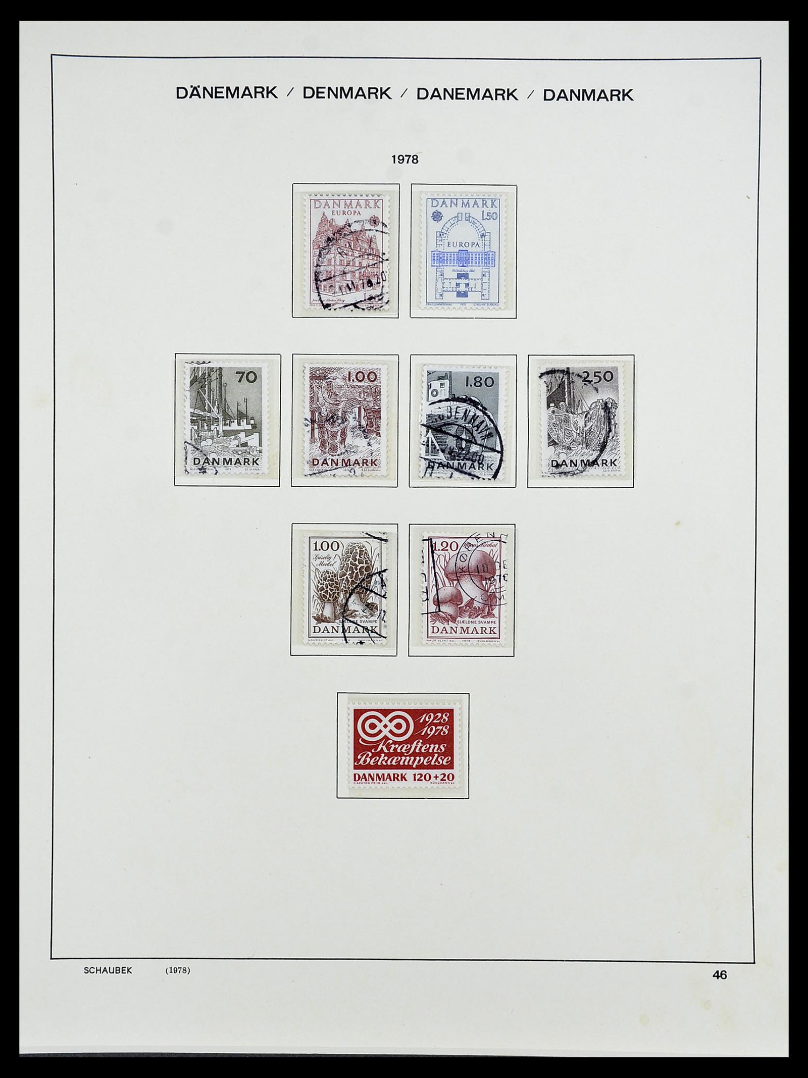 34733 063 - Stamp Collection 34733 Scandinavia 1856-1999.