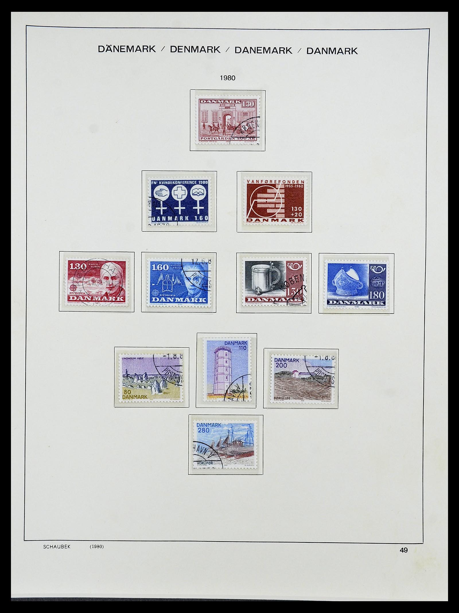 34733 066 - Postzegelverzameling 34733 Scandinavië 1856-1999.