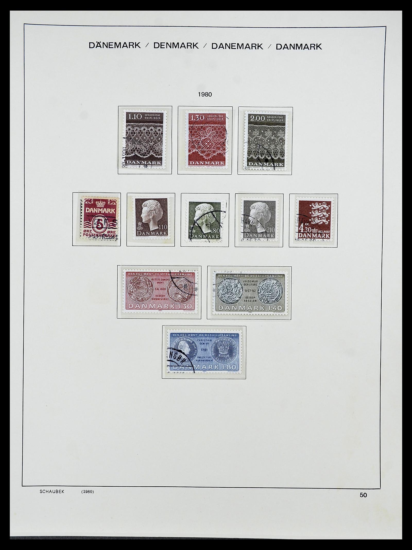 34733 067 - Postzegelverzameling 34733 Scandinavië 1856-1999.