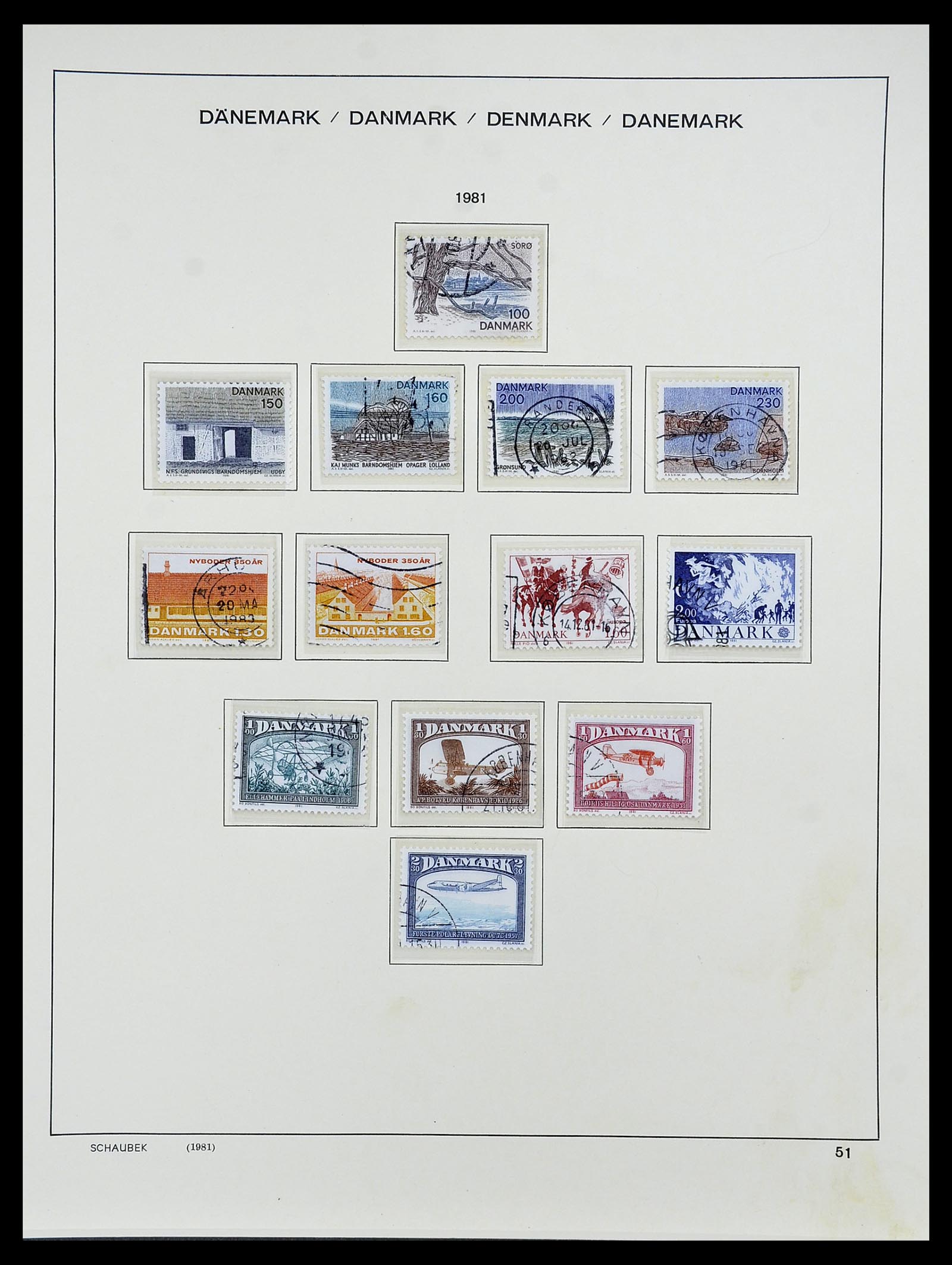 34733 068 - Postzegelverzameling 34733 Scandinavië 1856-1999.