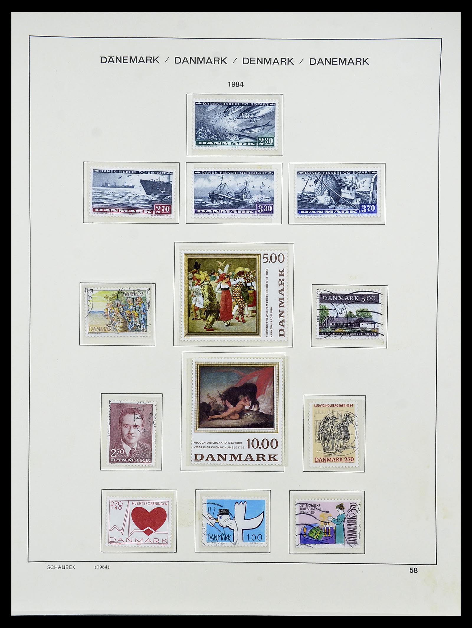 34733 075 - Stamp Collection 34733 Scandinavia 1856-1999.