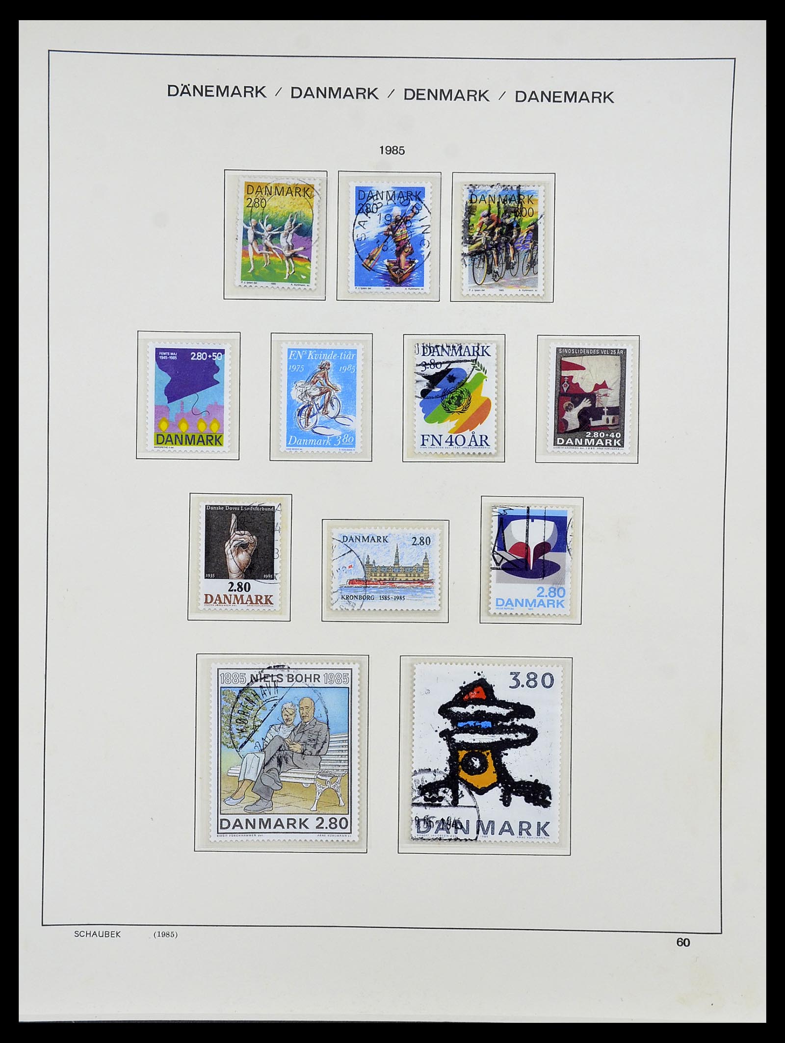 34733 077 - Postzegelverzameling 34733 Scandinavië 1856-1999.