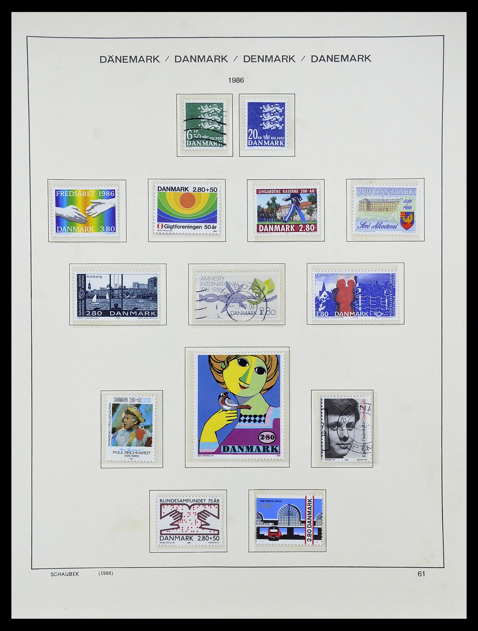 34733 080 - Postzegelverzameling 34733 Scandinavië 1856-1999.