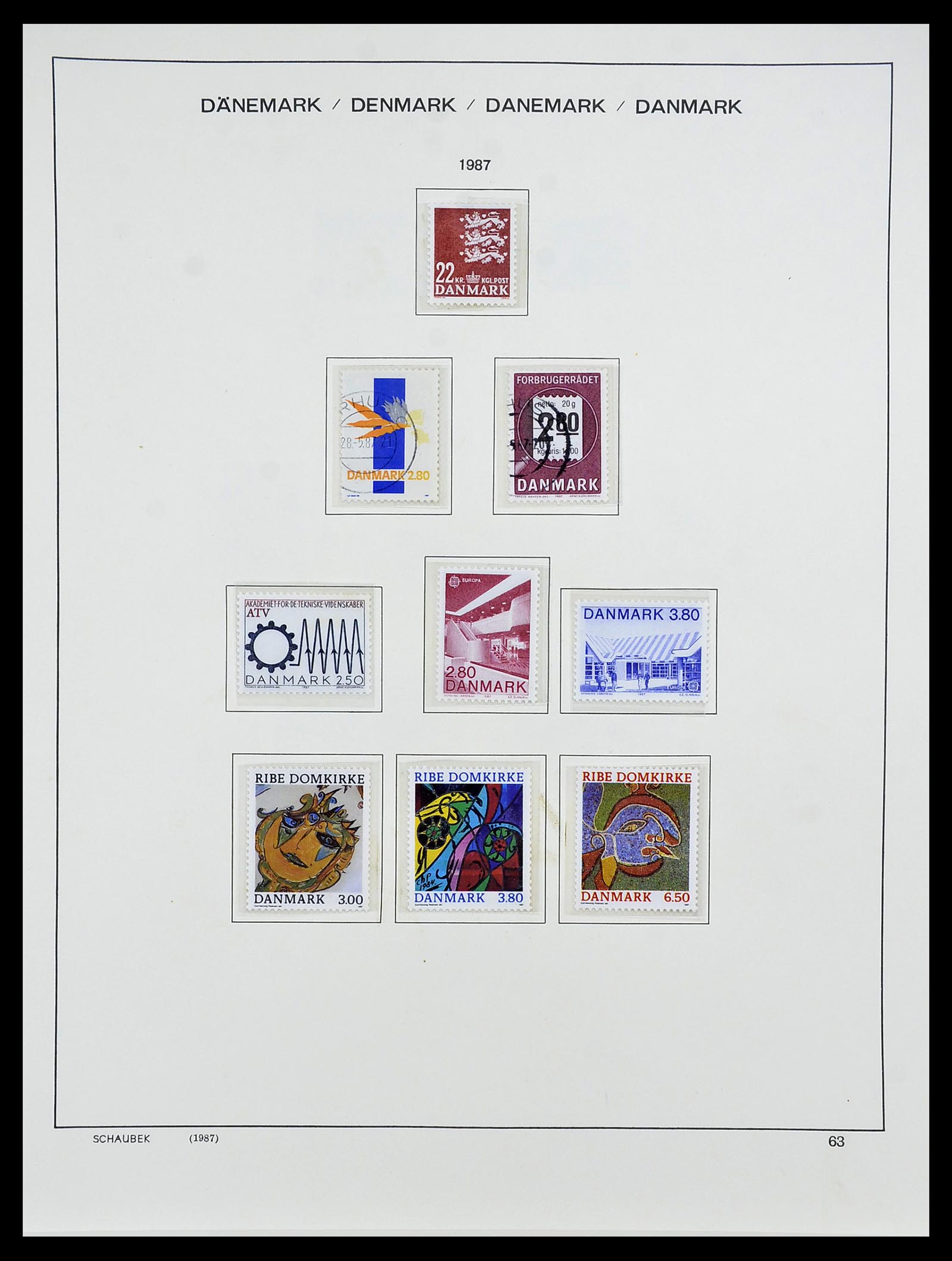 34733 082 - Stamp Collection 34733 Scandinavia 1856-1999.