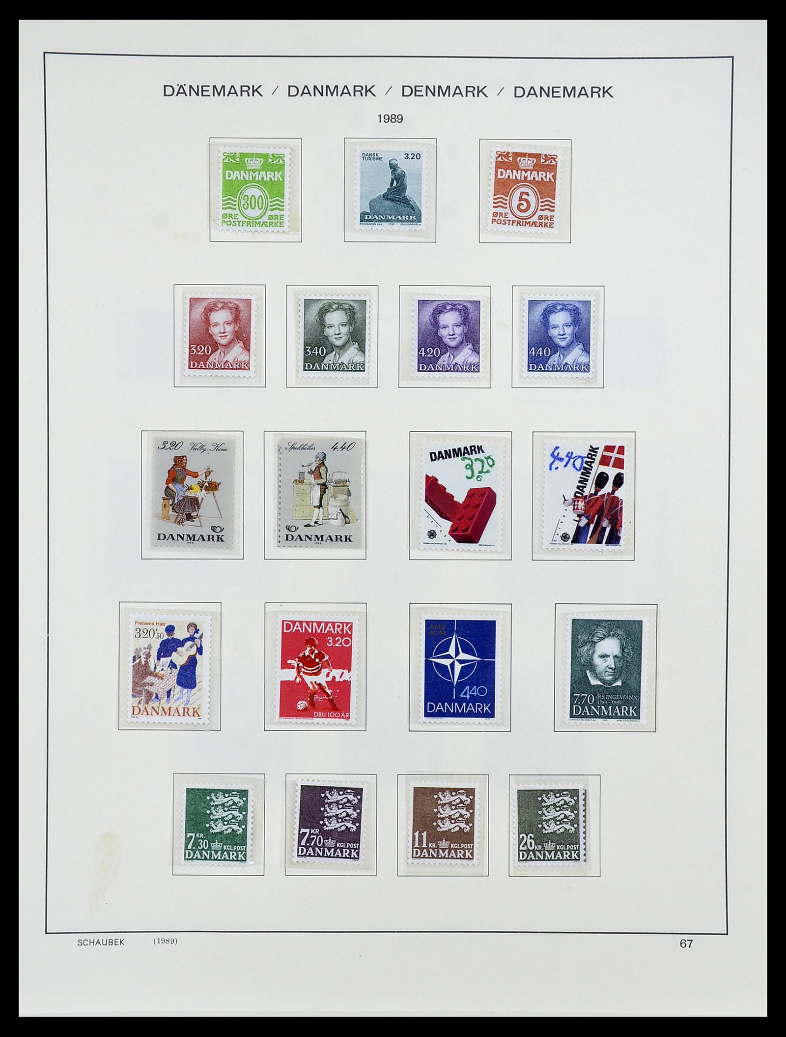 34733 087 - Postzegelverzameling 34733 Scandinavië 1856-1999.