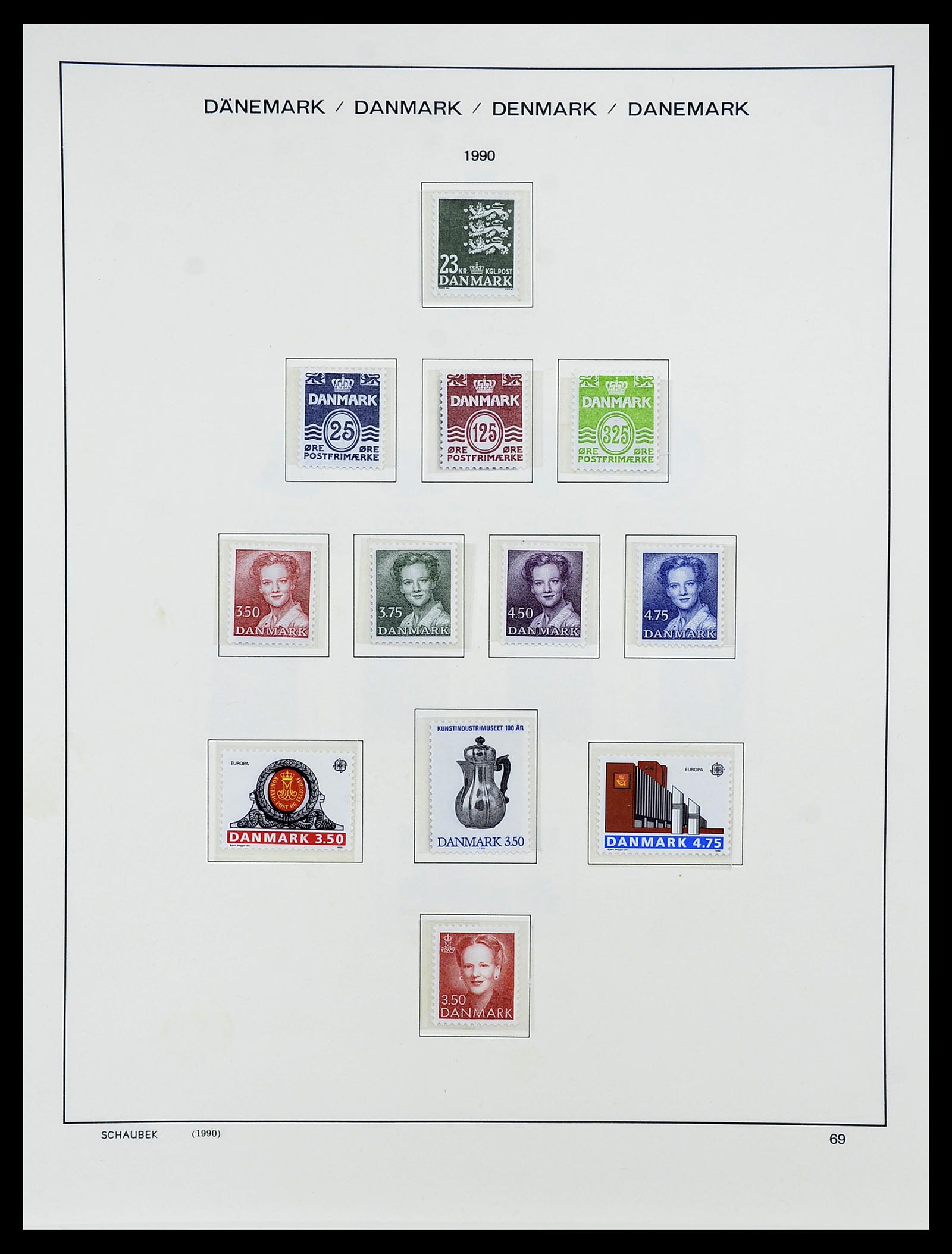 34733 089 - Postzegelverzameling 34733 Scandinavië 1856-1999.