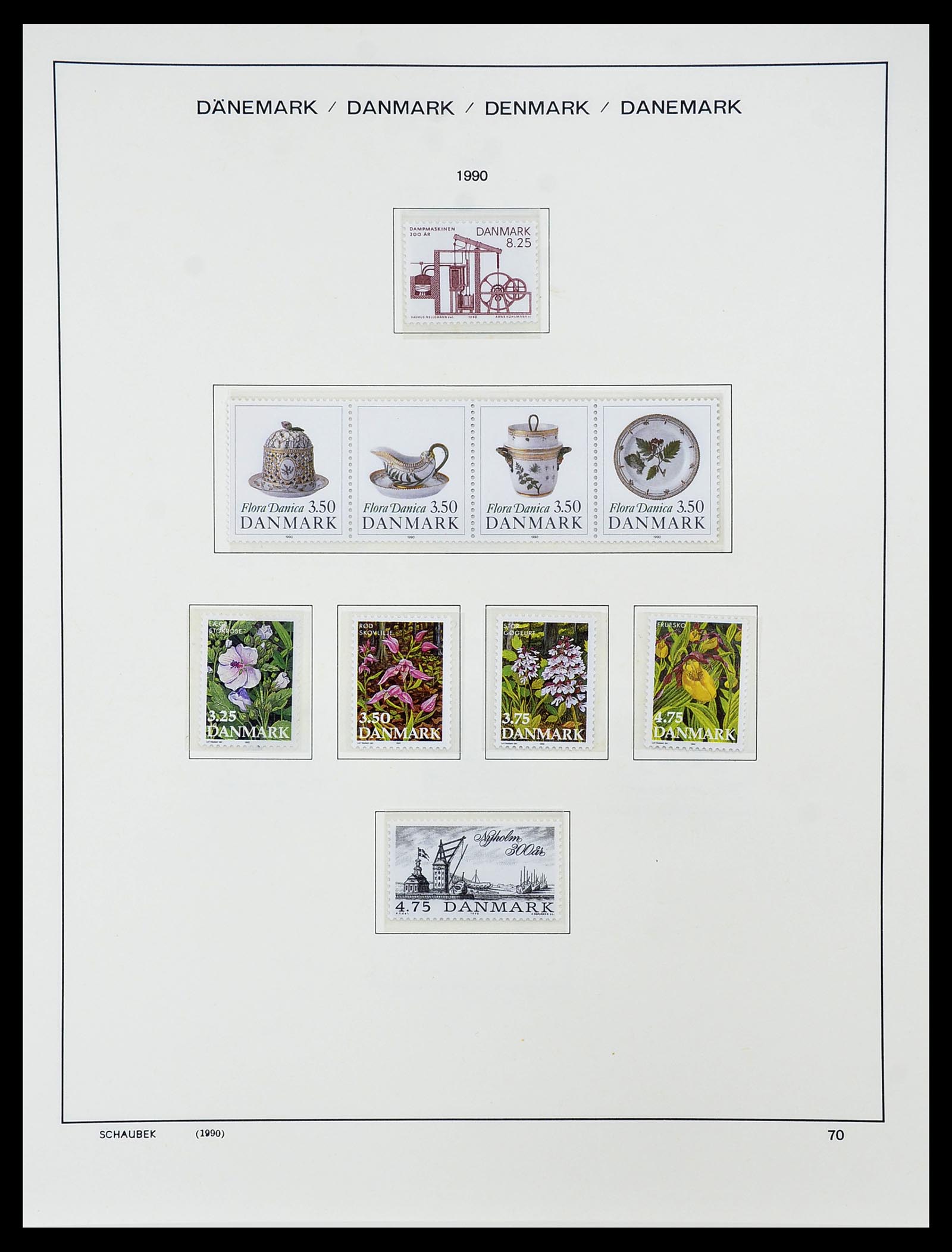 34733 090 - Postzegelverzameling 34733 Scandinavië 1856-1999.