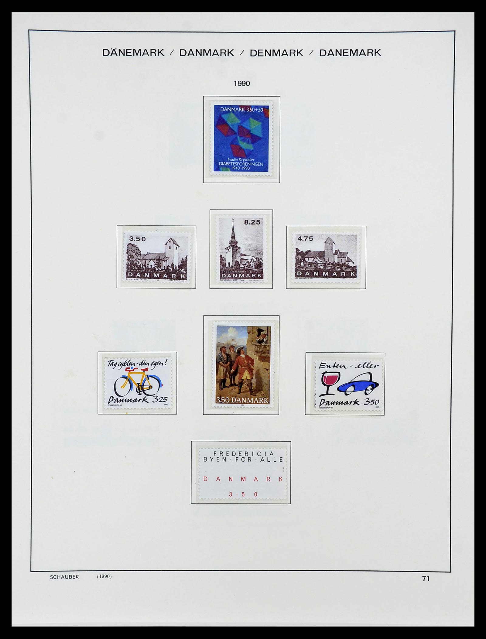 34733 091 - Postzegelverzameling 34733 Scandinavië 1856-1999.