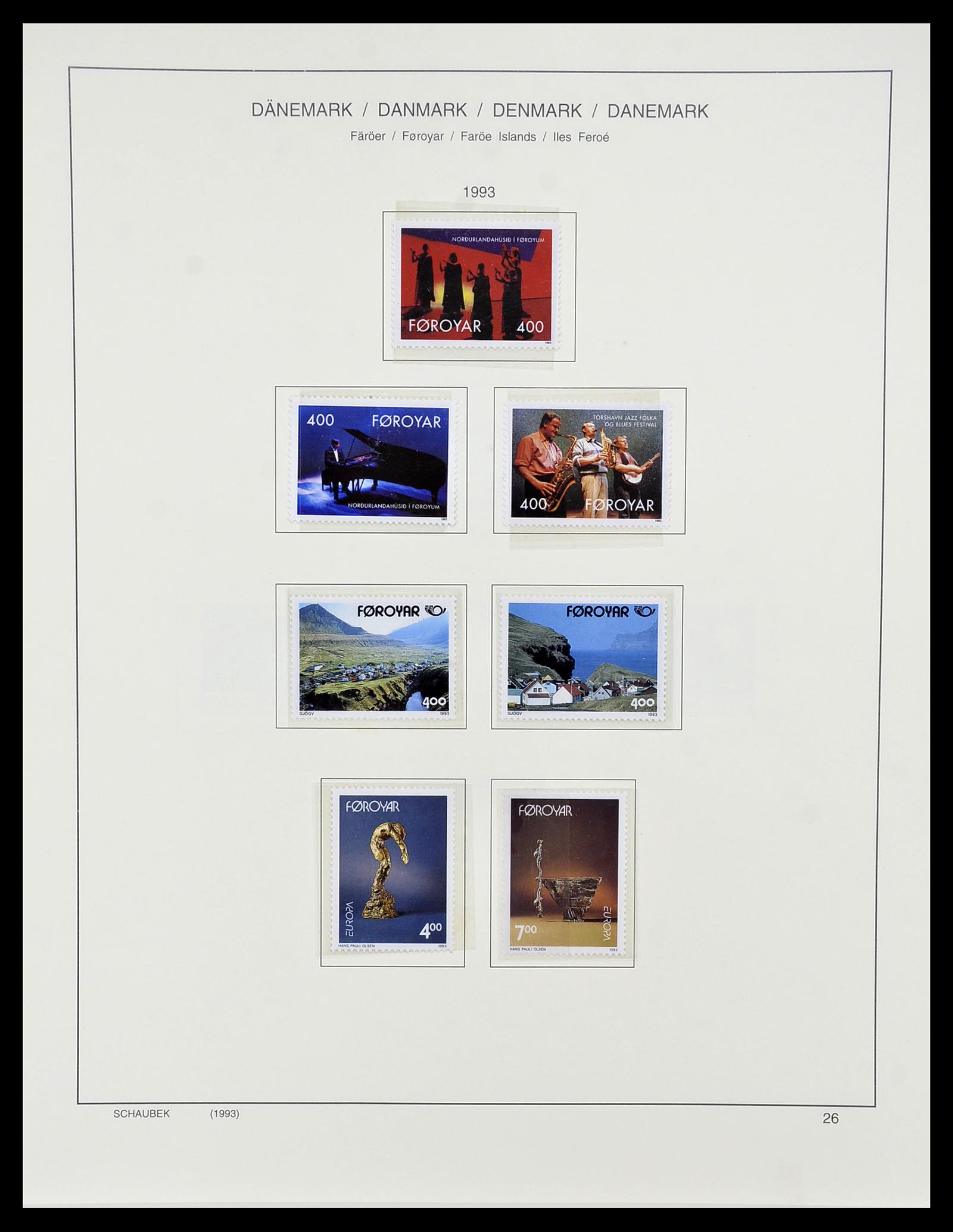 34733 501 - Stamp Collection 34733 Scandinavia 1856-1999.