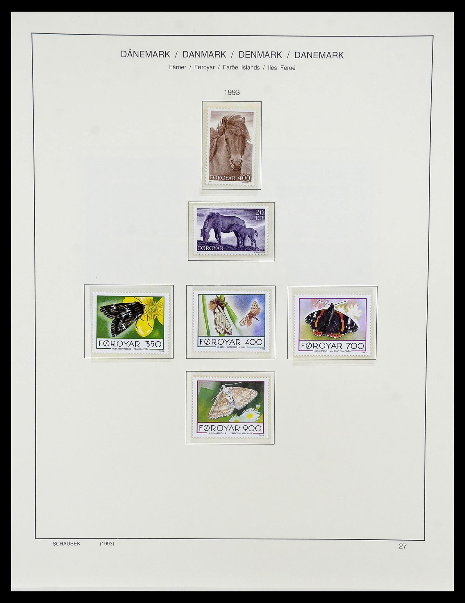 34733 502 - Postzegelverzameling 34733 Scandinavië 1856-1999.