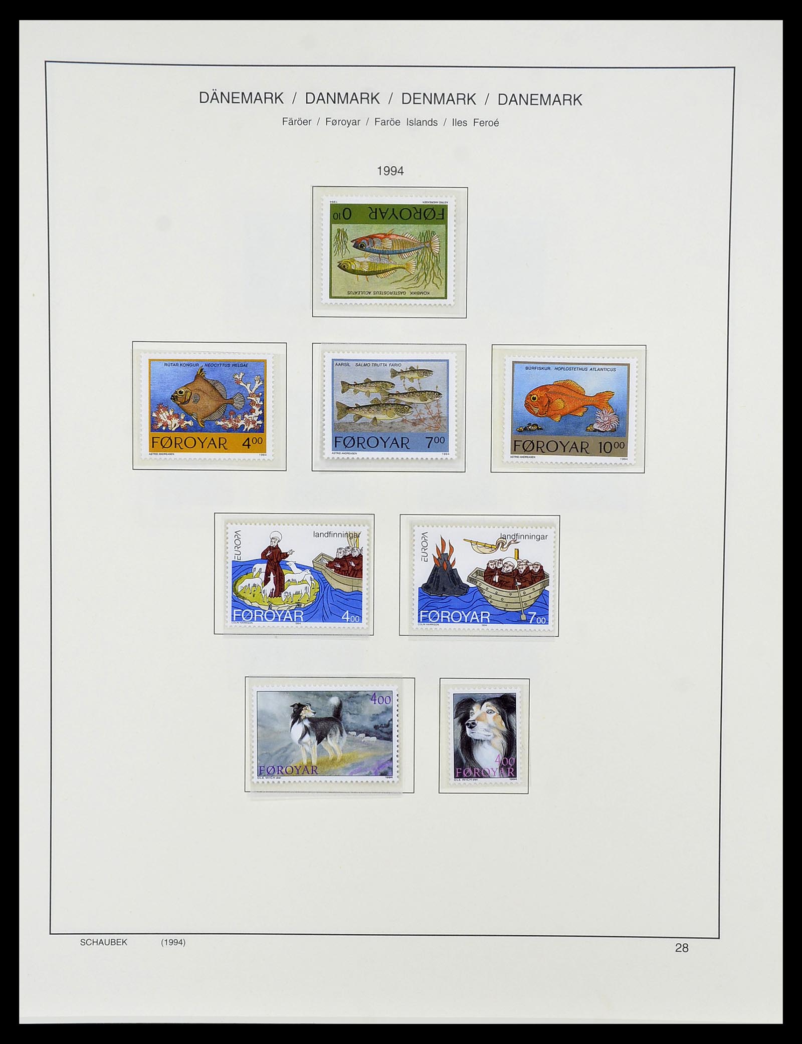 34733 504 - Postzegelverzameling 34733 Scandinavië 1856-1999.