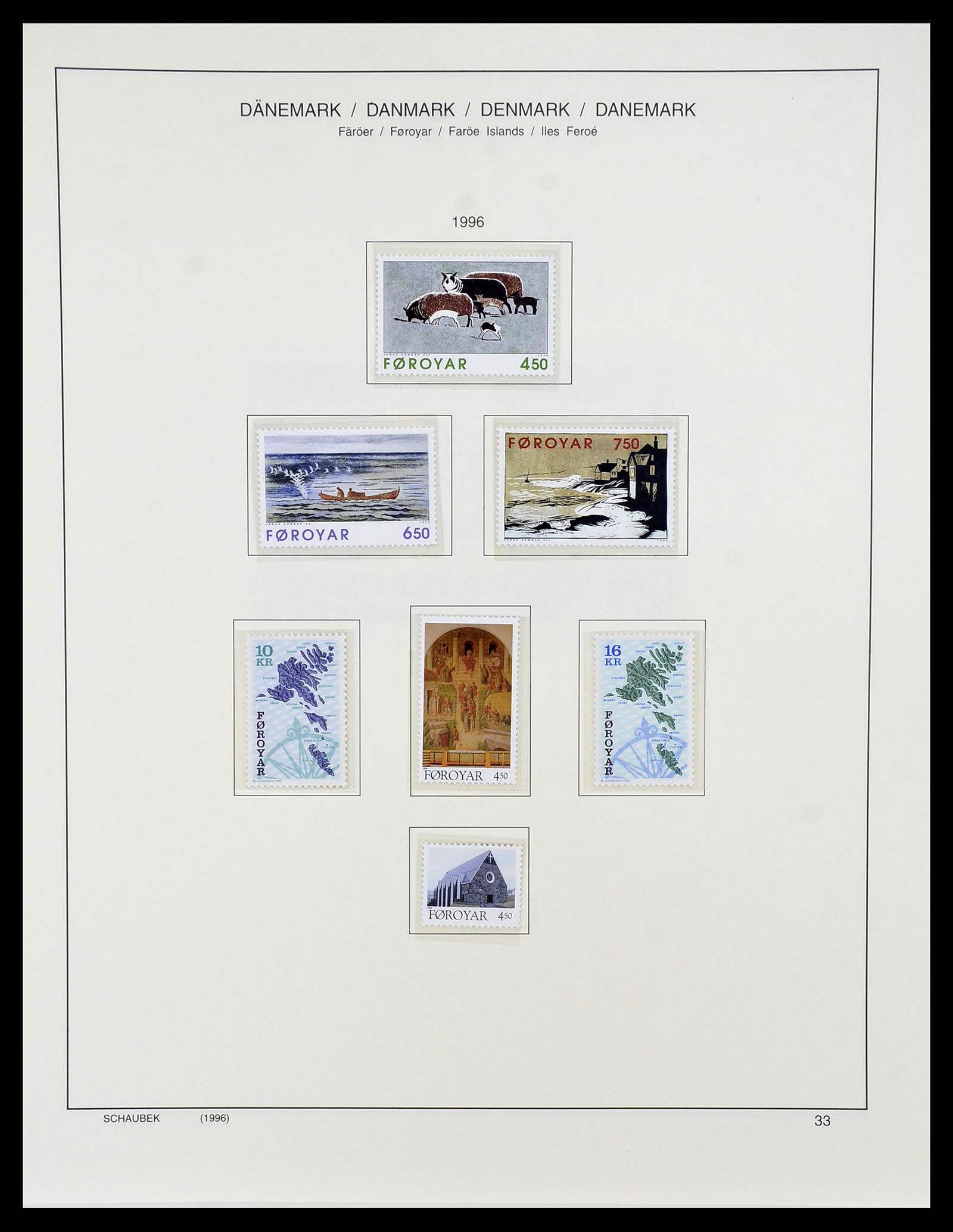 34733 510 - Stamp Collection 34733 Scandinavia 1856-1999.