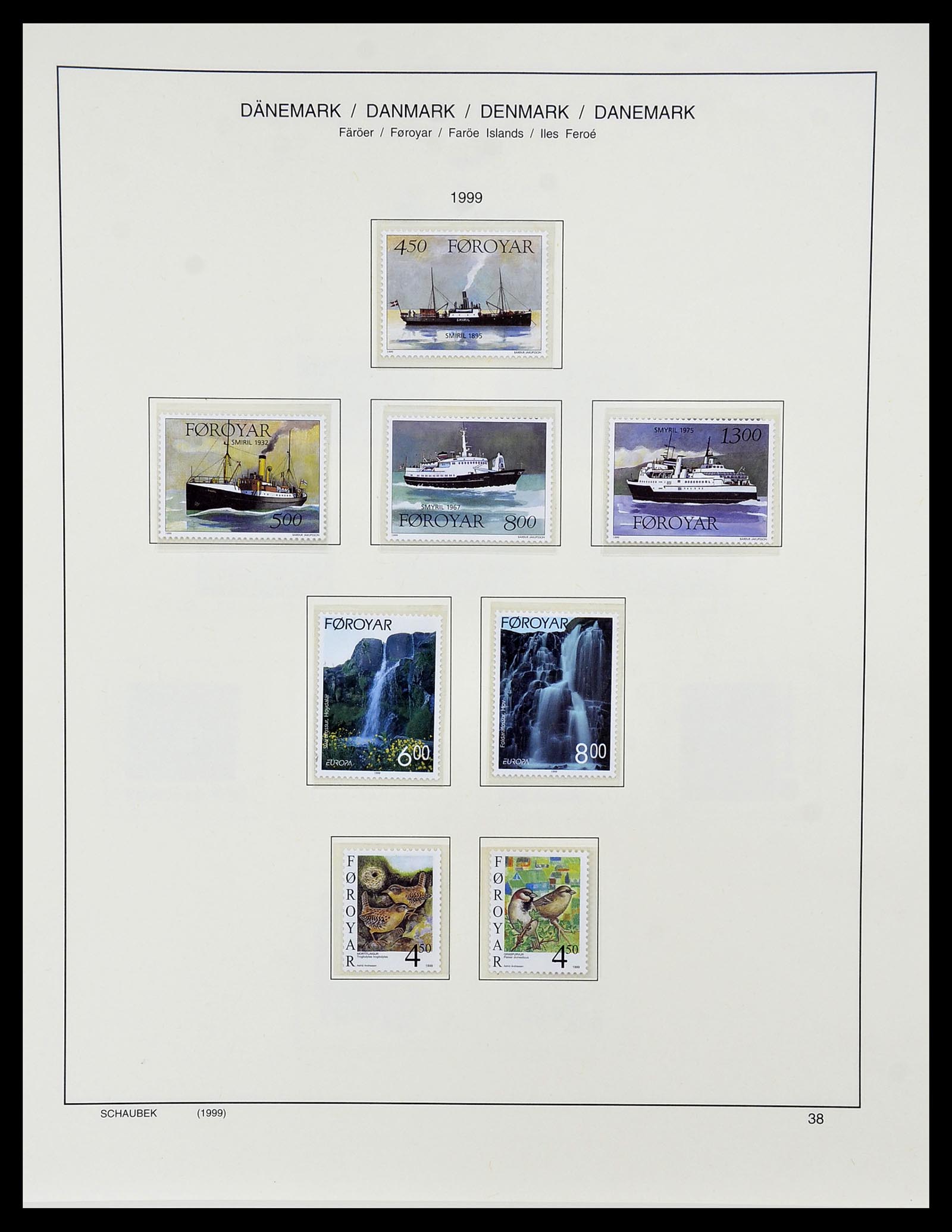 34733 517 - Stamp Collection 34733 Scandinavia 1856-1999.