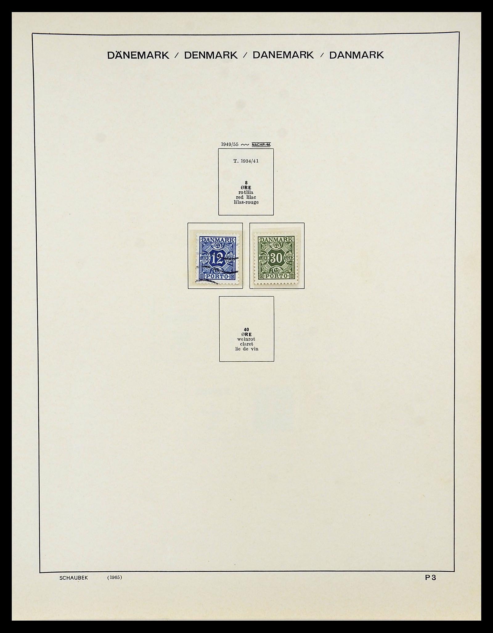 34733 524 - Postzegelverzameling 34733 Scandinavië 1856-1999.